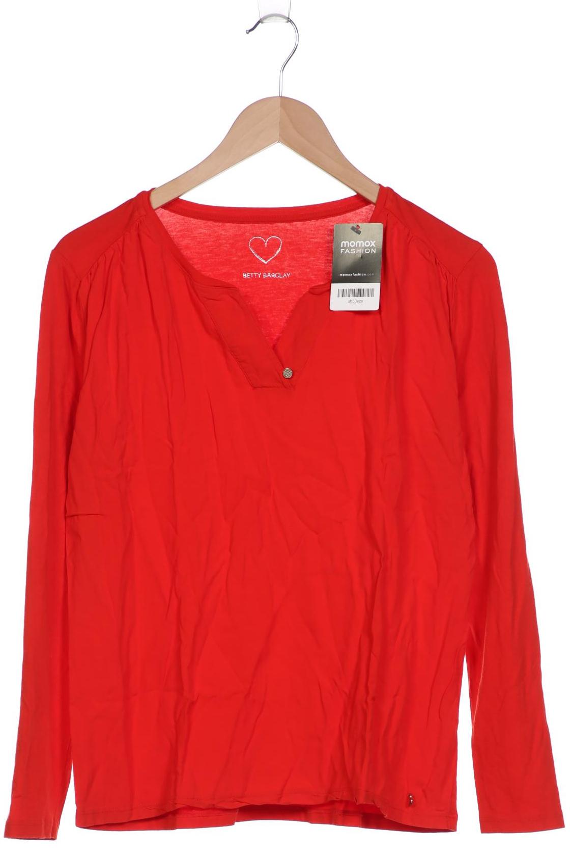 

Betty Barclay Damen Langarmshirt, rot, Gr. 42