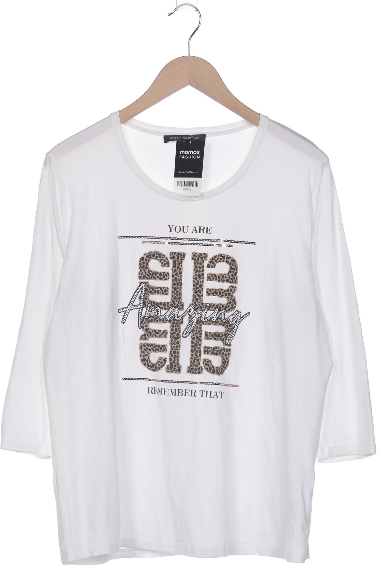 

Betty Barclay Damen Langarmshirt, weiß, Gr. 48