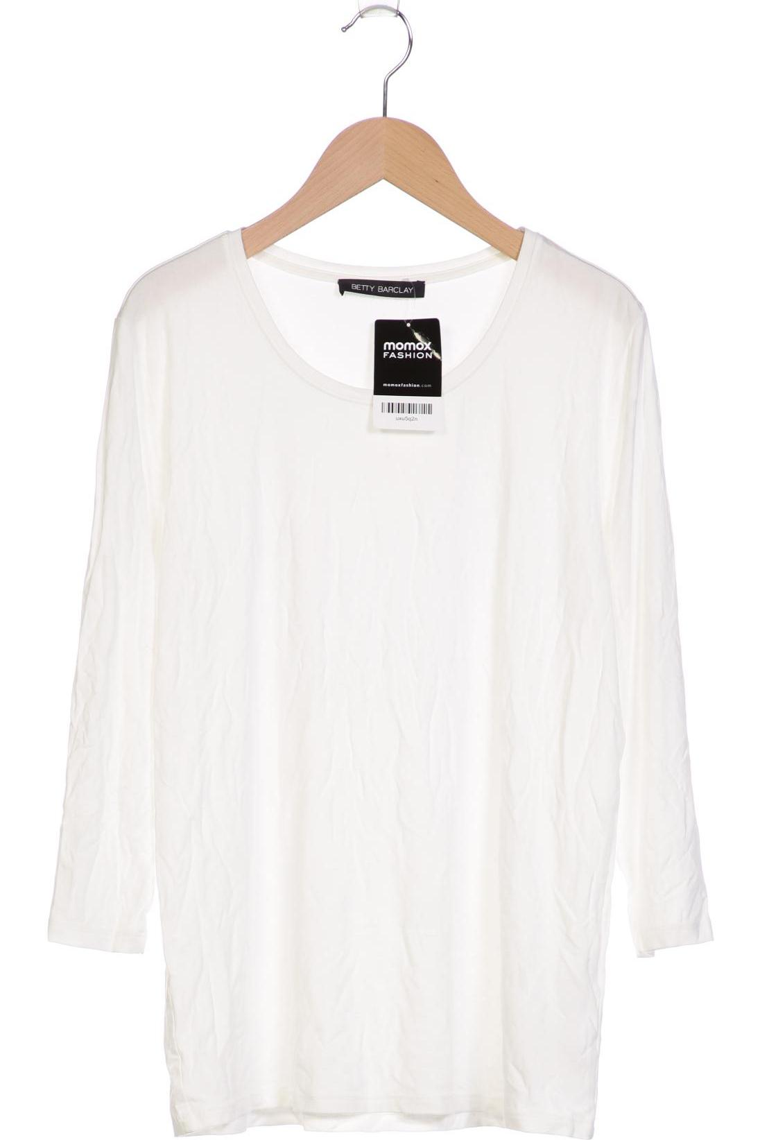 

Betty Barclay Damen Langarmshirt, weiß, Gr. 40