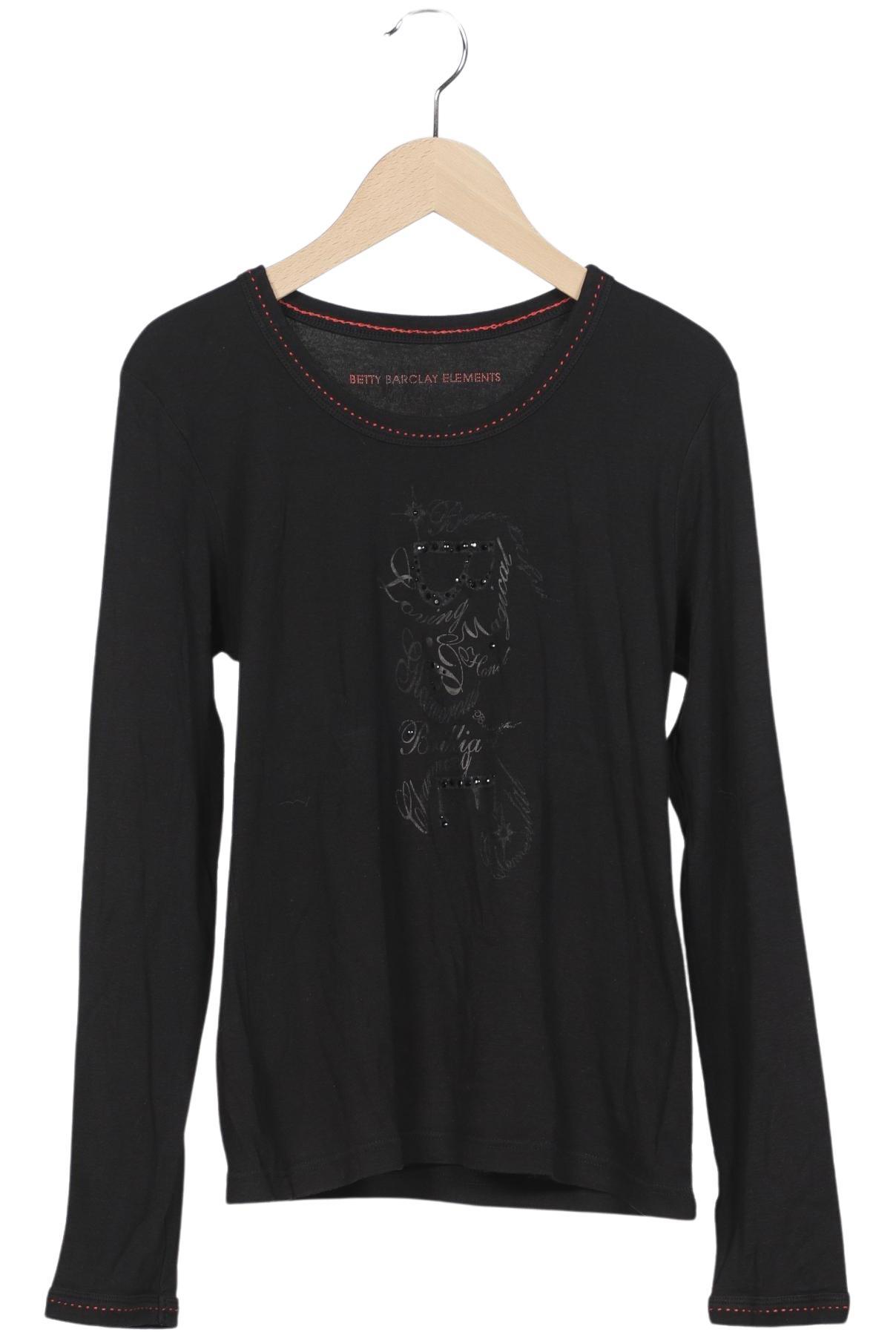 

Betty Barclay Damen Langarmshirt, schwarz, Gr. 36