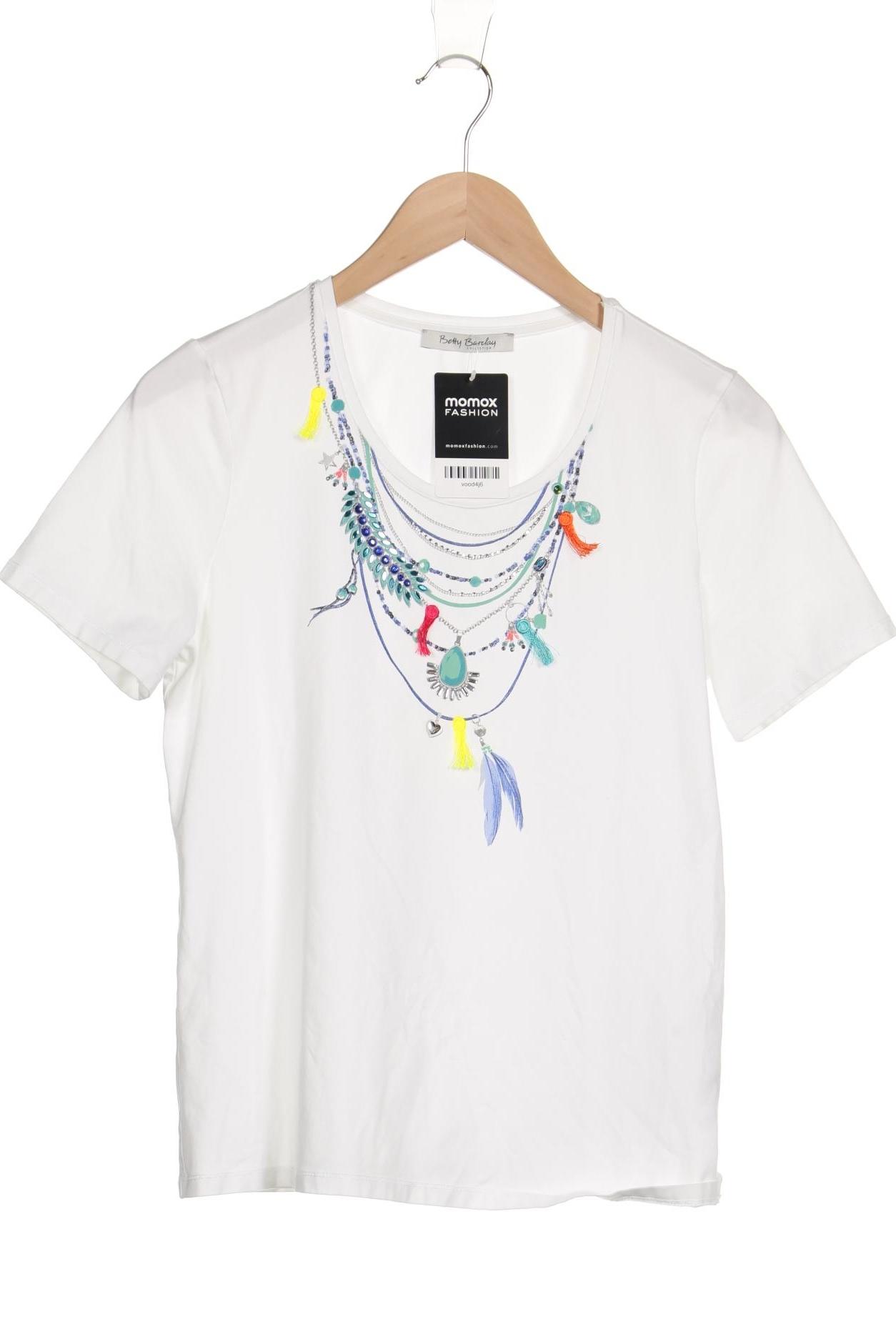 

Betty Barclay Damen T-Shirt, weiß, Gr. 38