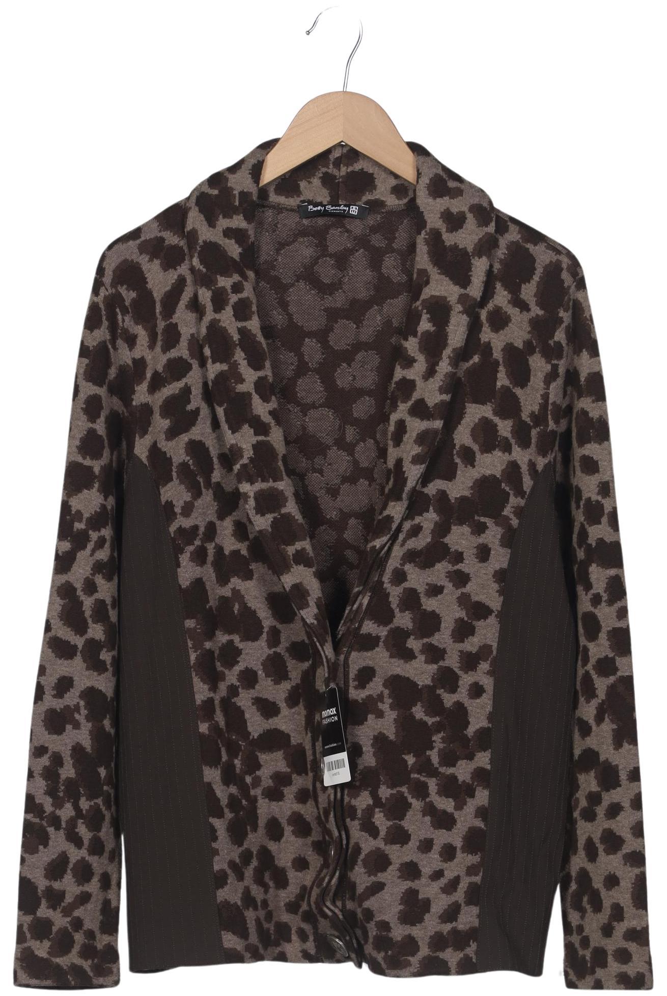 

Betty Barclay Damen Strickjacke, braun, Gr. 48