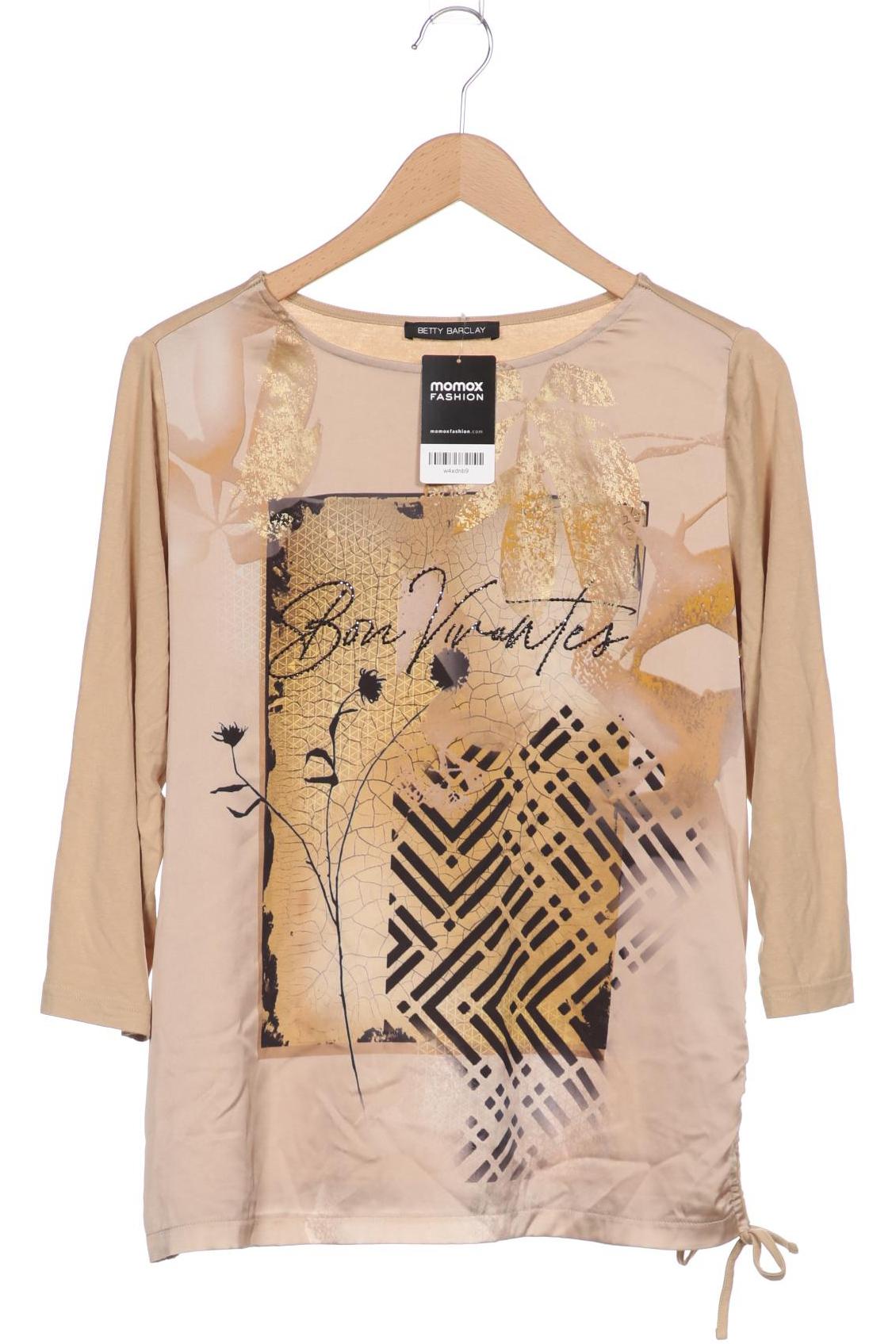 

Betty Barclay Damen Langarmshirt, beige, Gr. 40