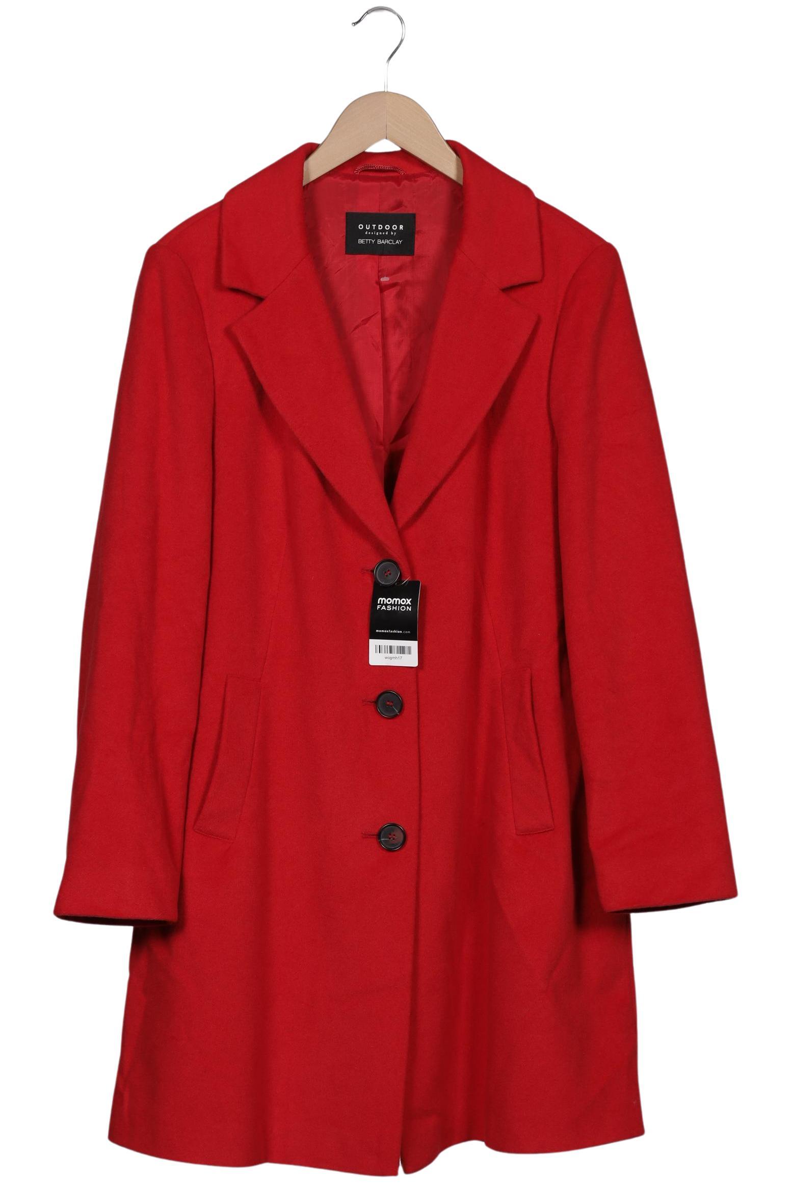 

Betty Barclay Damen Mantel, rot, Gr. 46