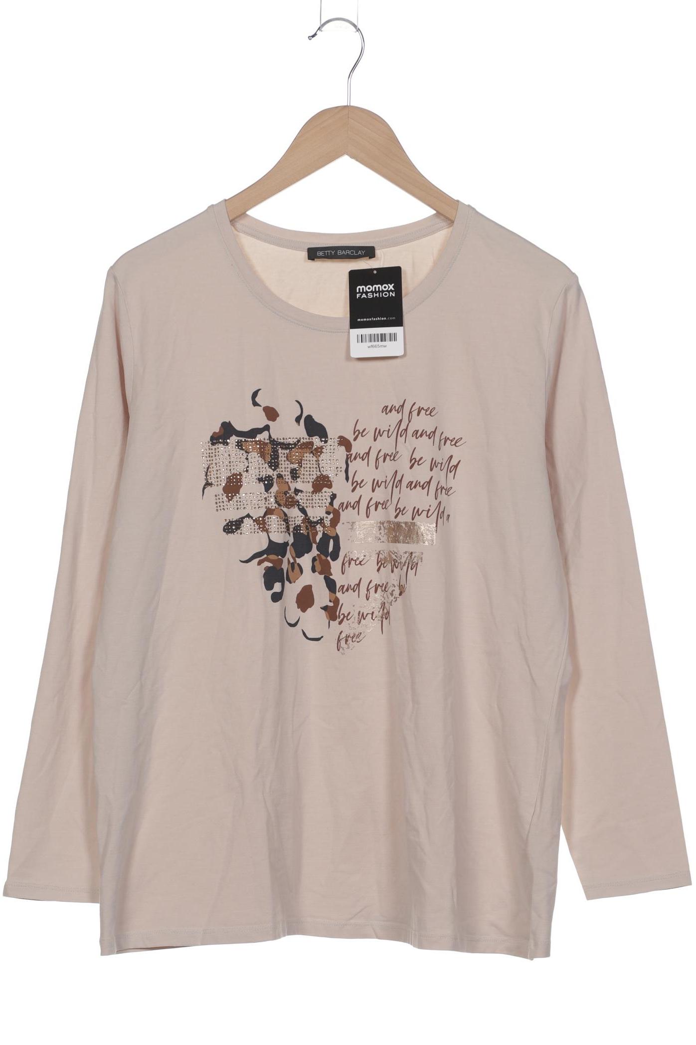 

Betty Barclay Damen Langarmshirt, beige, Gr. 46