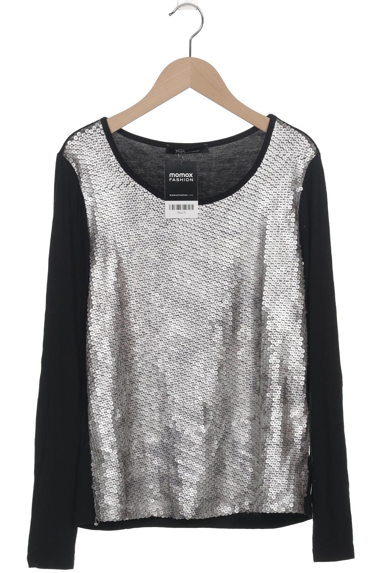 

Betty Barclay Damen Langarmshirt, silber, Gr. 40