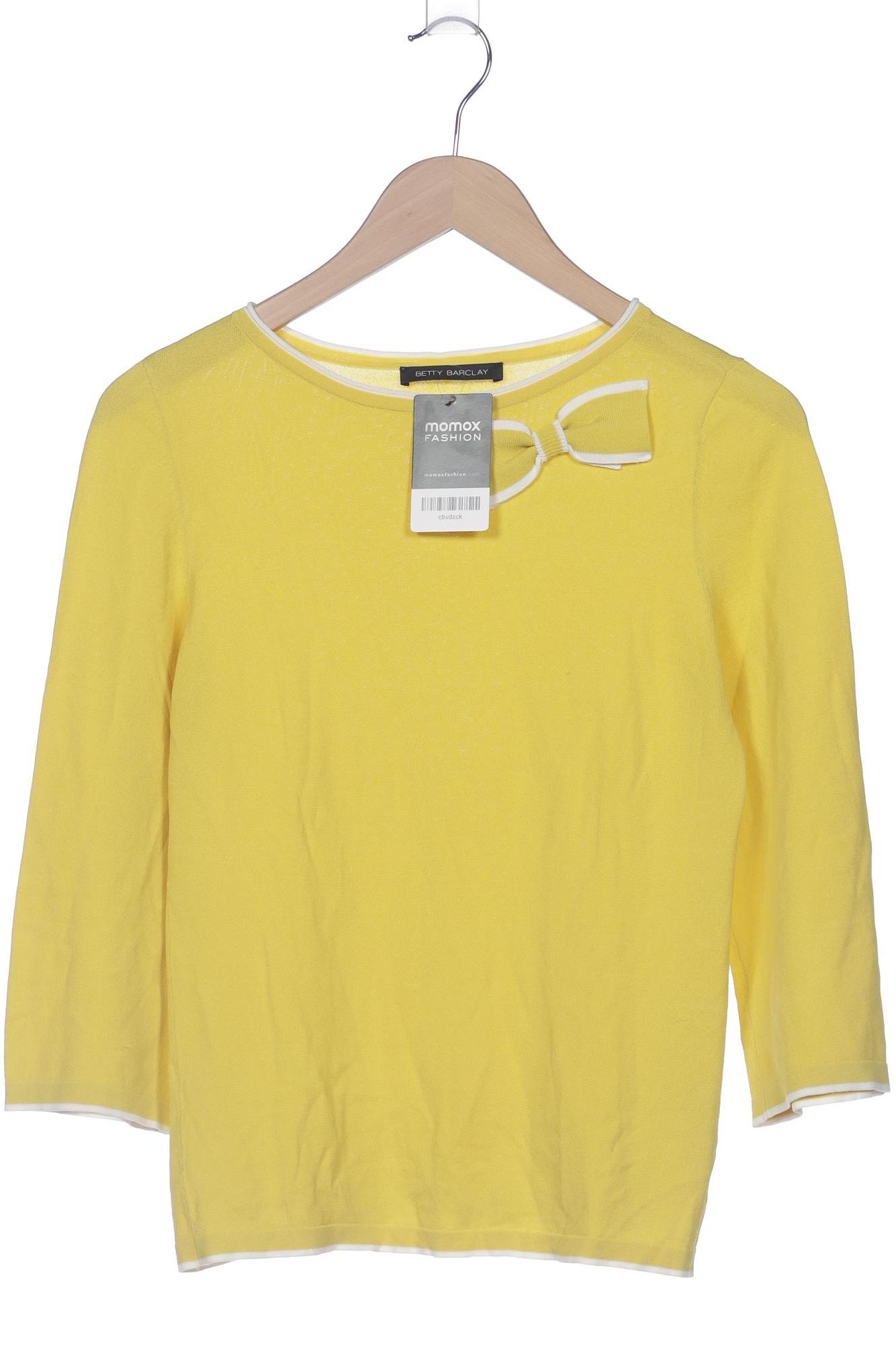 

Betty Barclay Damen Langarmshirt, gelb, Gr. 36