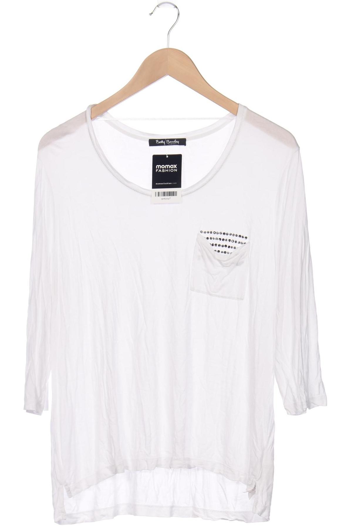 

Betty Barclay Damen Langarmshirt, weiß, Gr. 44