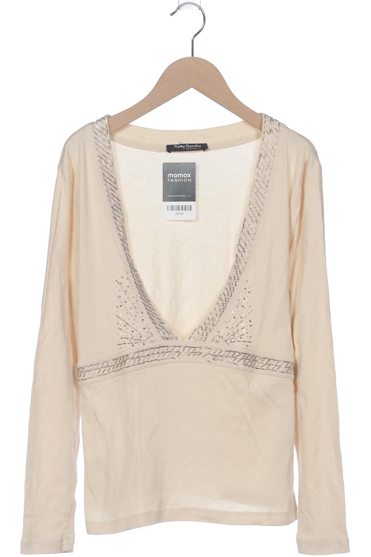 

Betty Barclay Damen Langarmshirt, beige, Gr. 40