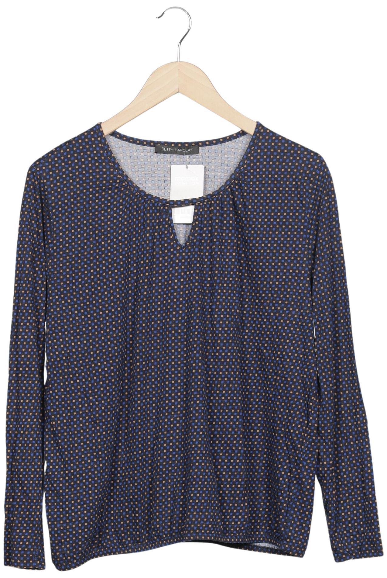 

Betty Barclay Damen Langarmshirt, marineblau, Gr. 42