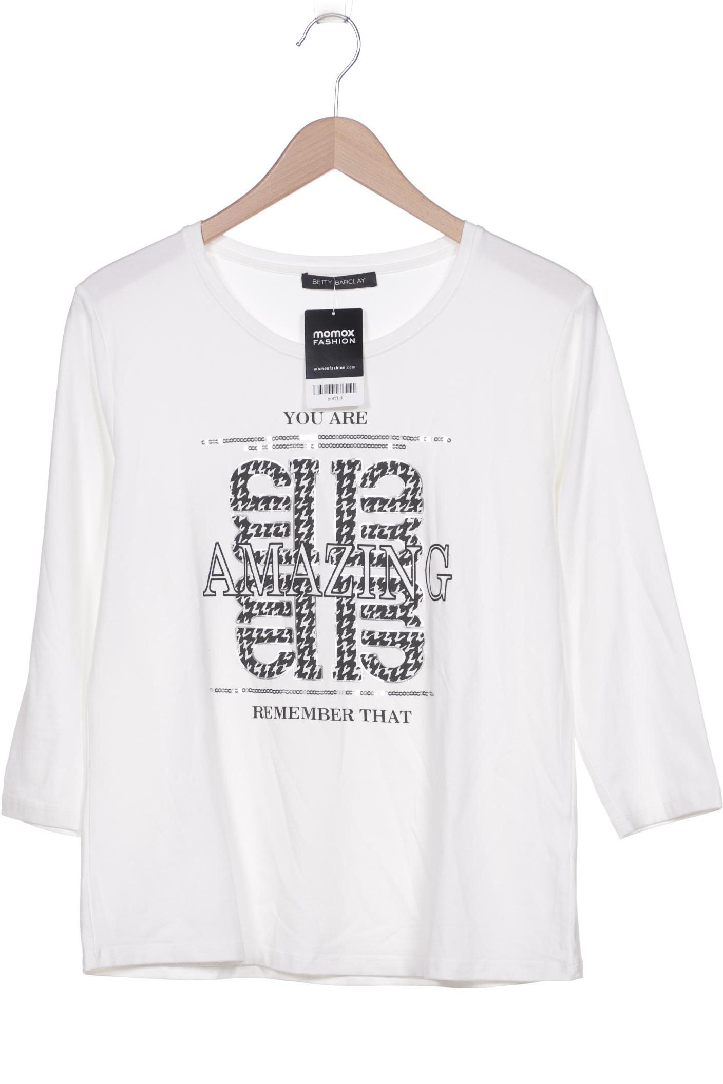 

Betty Barclay Damen Langarmshirt, weiß