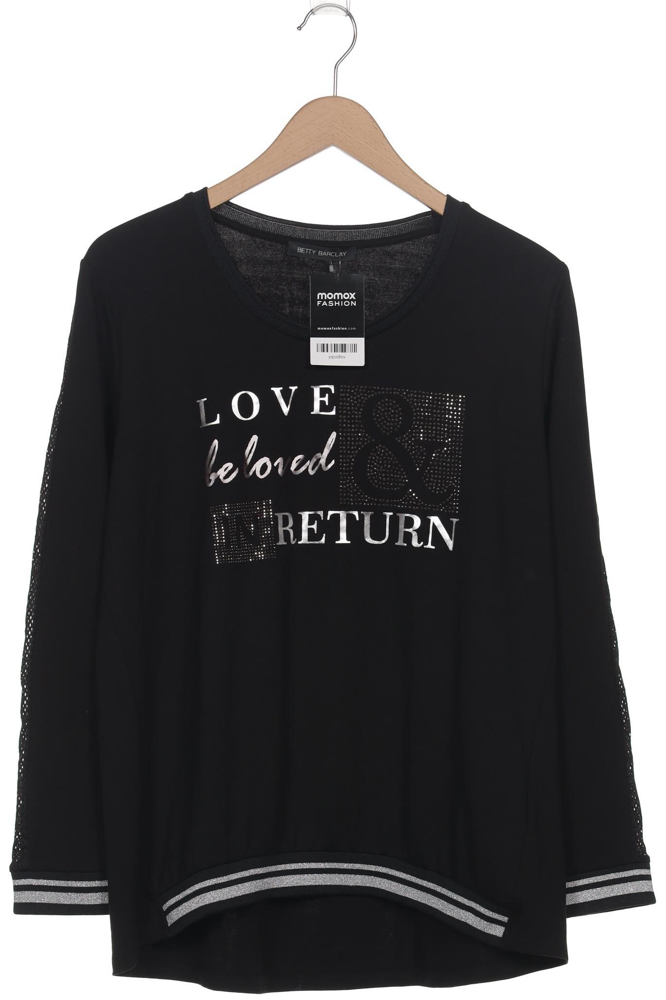 

Betty Barclay Damen Sweatshirt, schwarz, Gr. 44