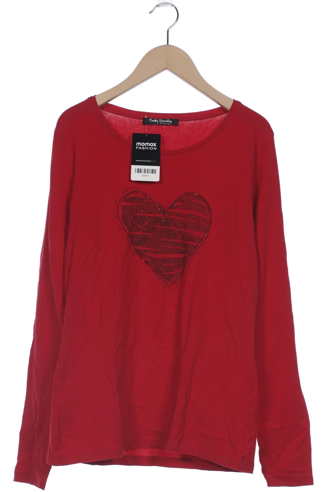 

Betty Barclay Damen Langarmshirt, rot, Gr. 38