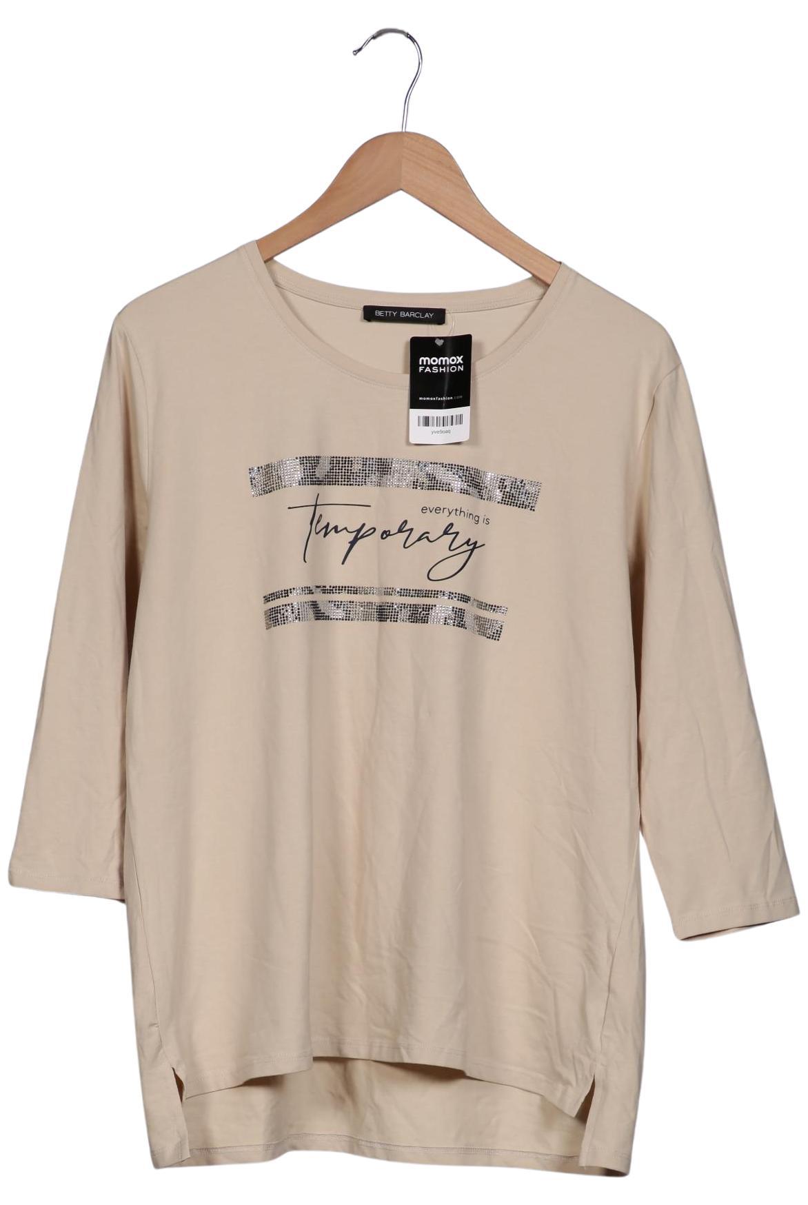 

Betty Barclay Damen Langarmshirt, beige, Gr. 44