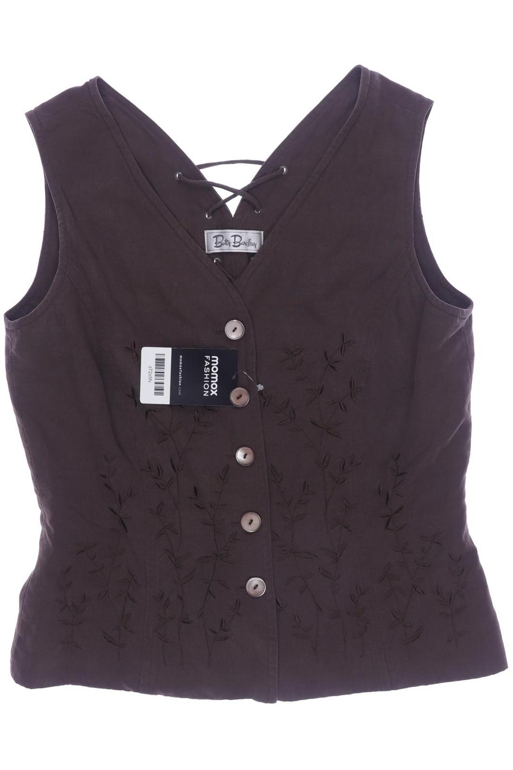 

Betty Barclay Damen Weste, braun, Gr. 38