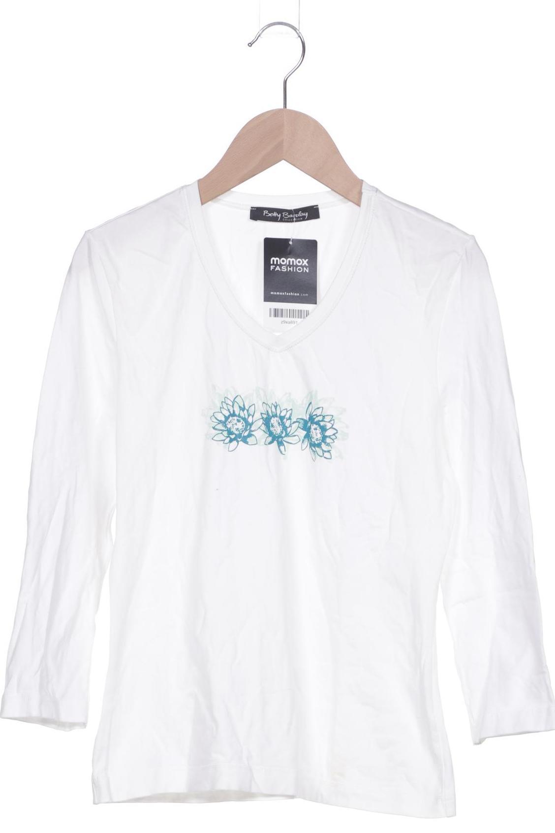 

Betty Barclay Damen Langarmshirt, weiß, Gr. 38