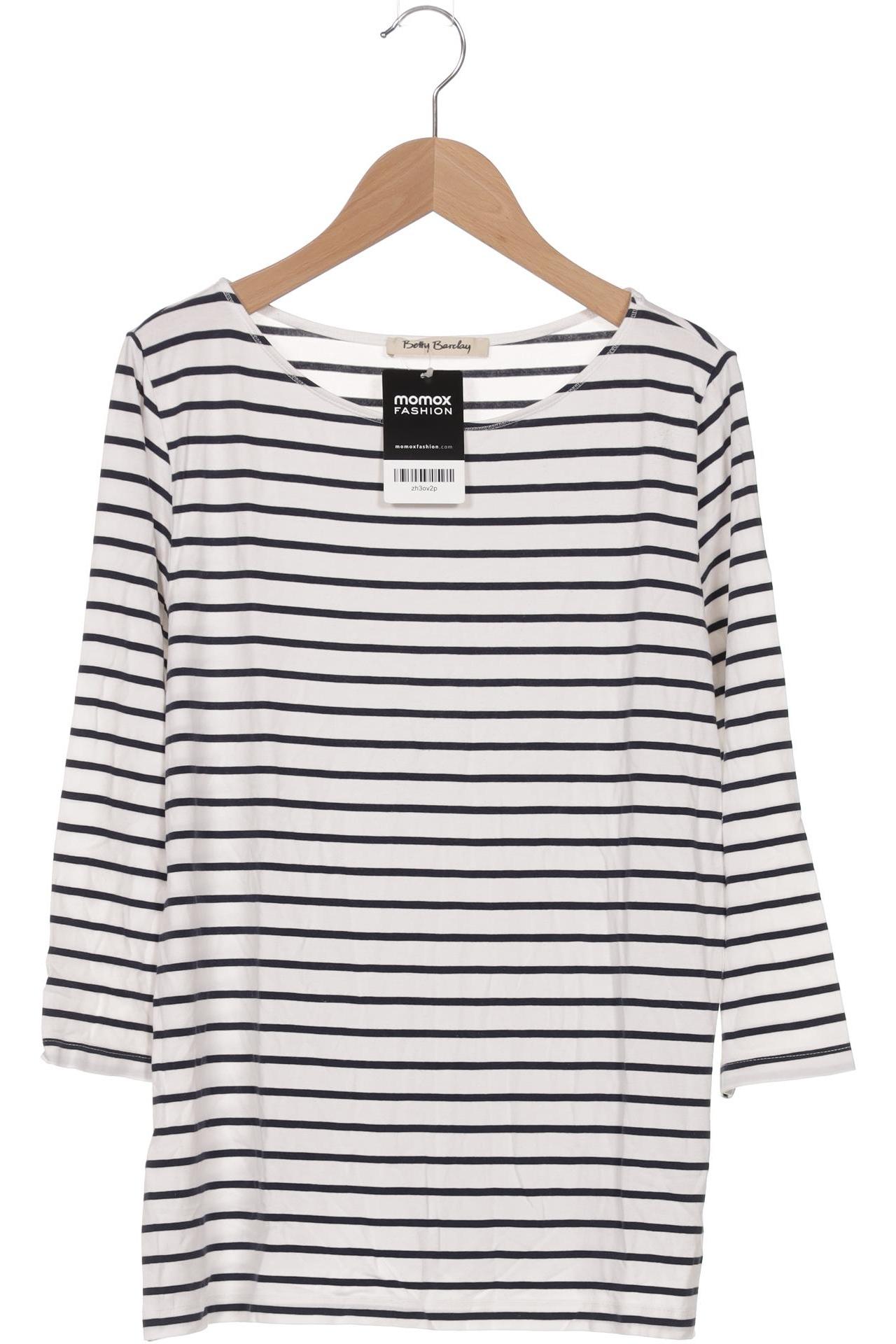 

Betty Barclay Damen Langarmshirt, weiß, Gr. 38