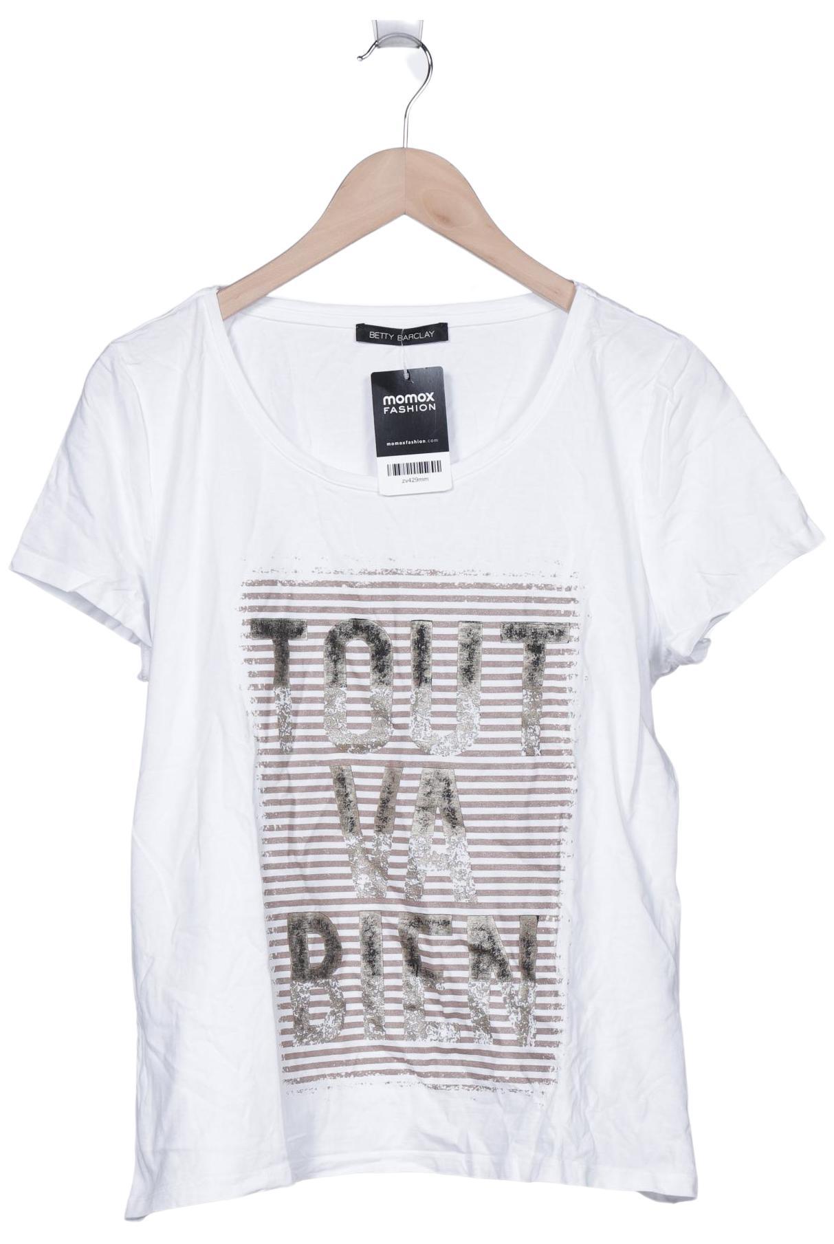 

Betty Barclay Damen T-Shirt, weiß, Gr. 42