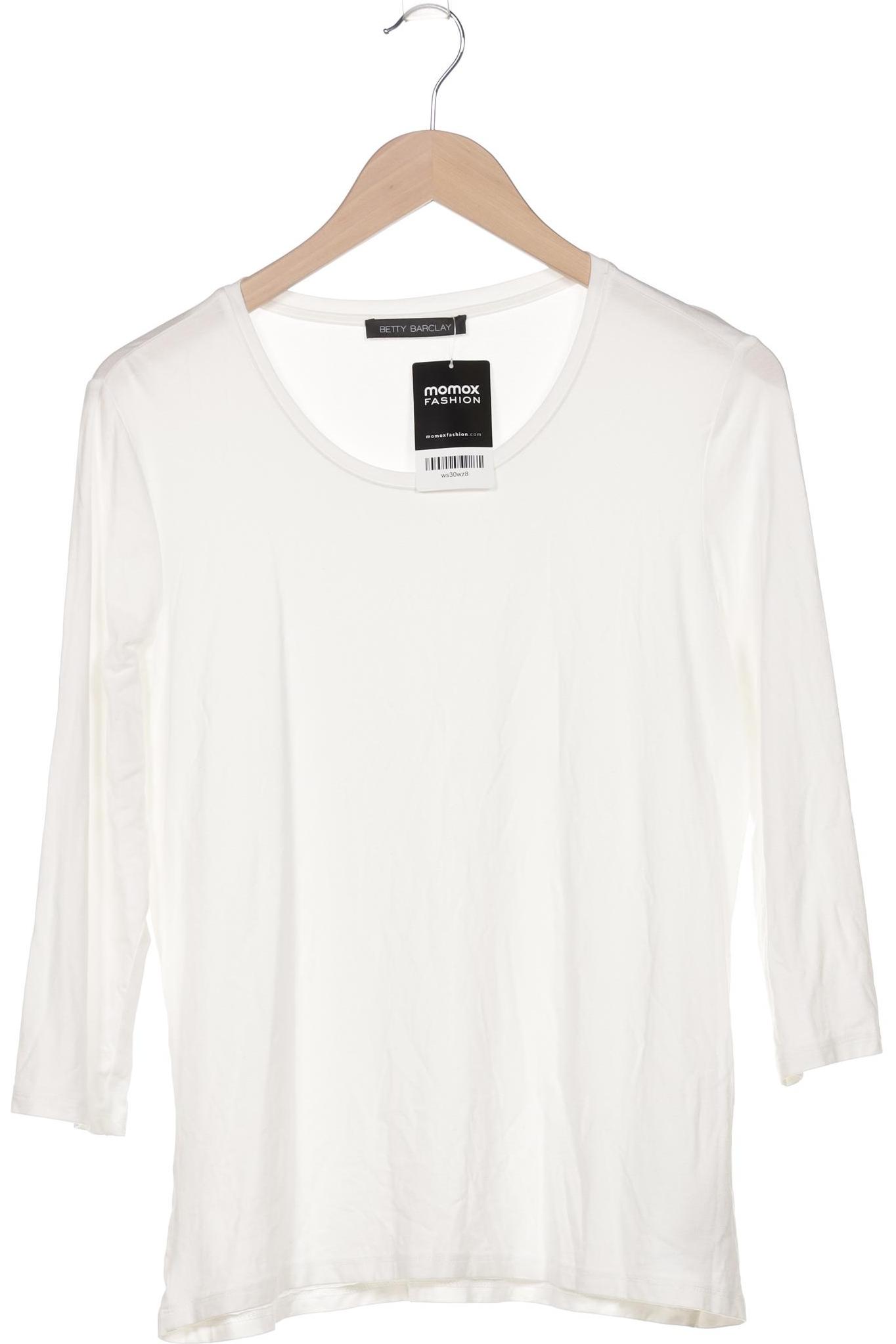 

Betty Barclay Damen Langarmshirt, weiß, Gr. 40