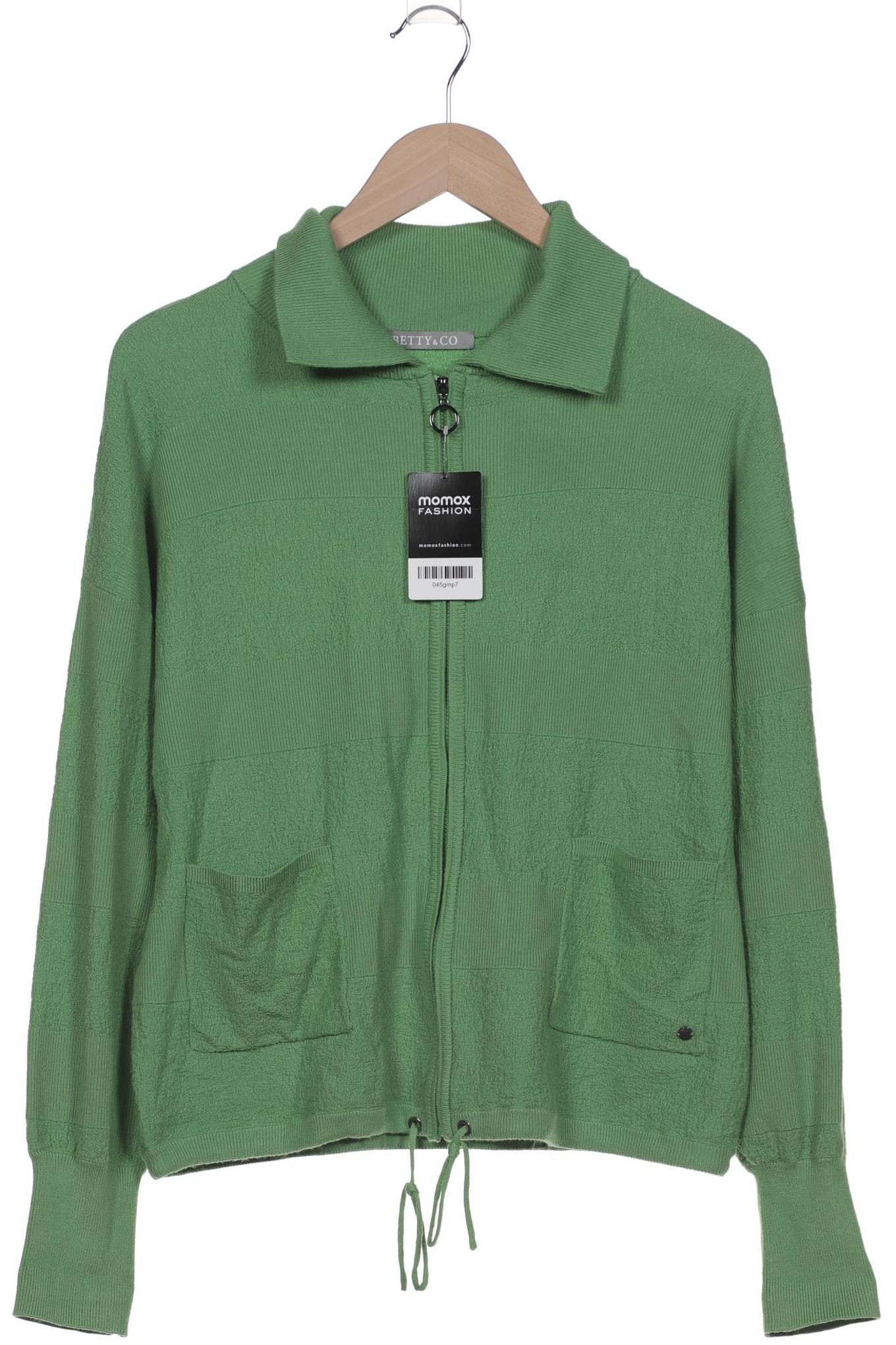 

Betty & CO Damen Strickjacke, grün, Gr. 40
