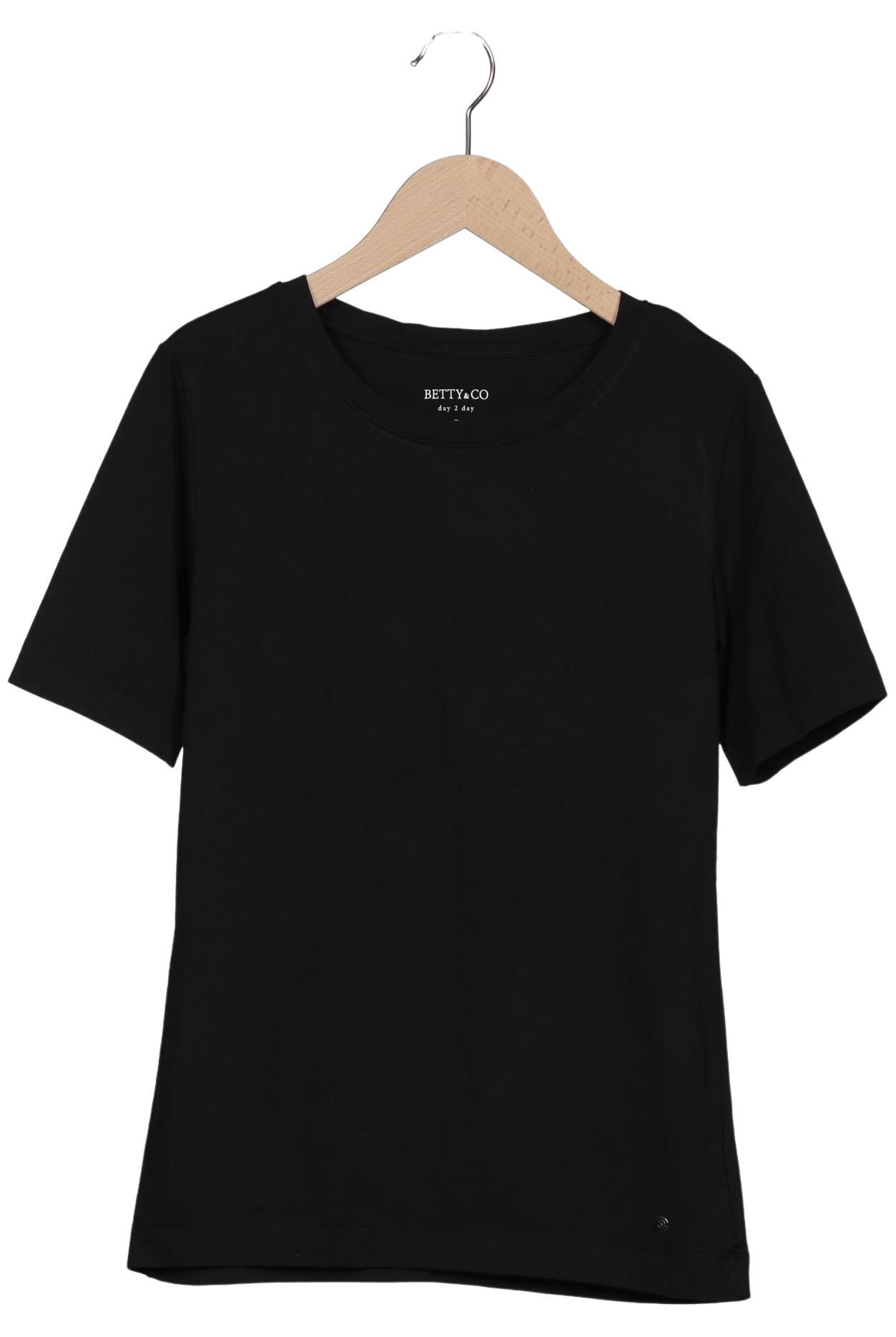 

Betty & CO Damen T-Shirt, schwarz, Gr. 36