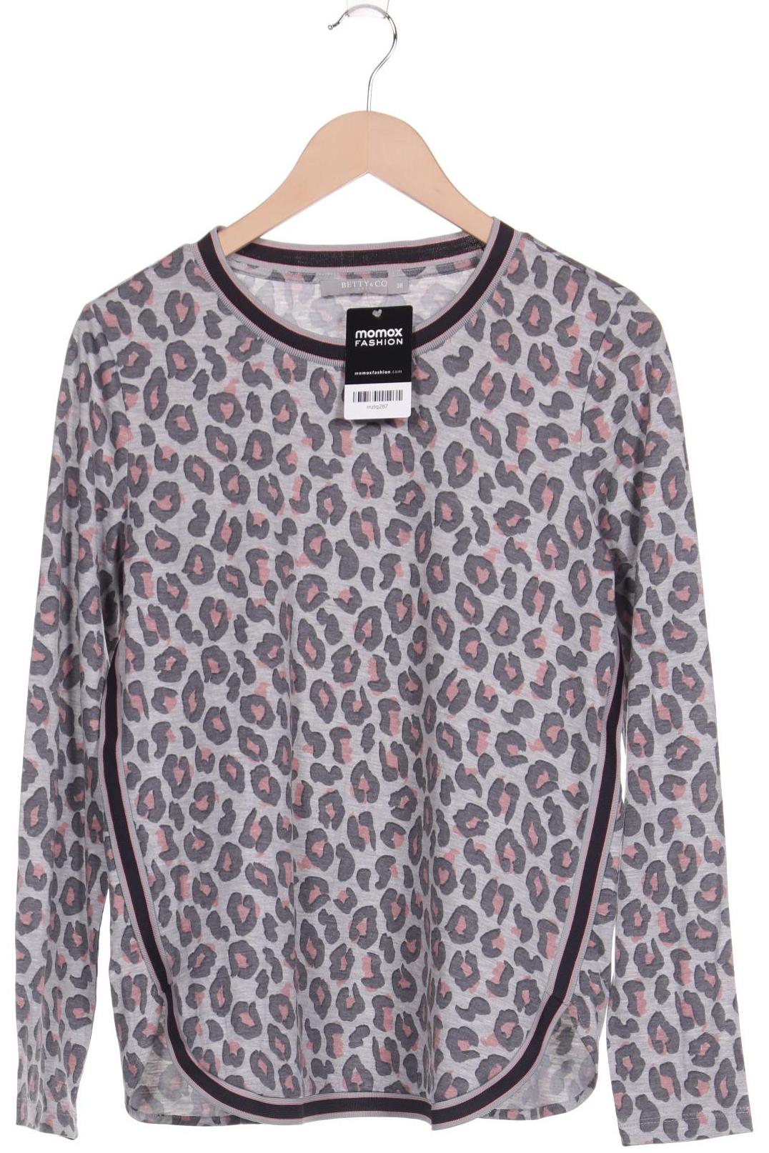

Betty & CO Damen Langarmshirt, grau, Gr. 38