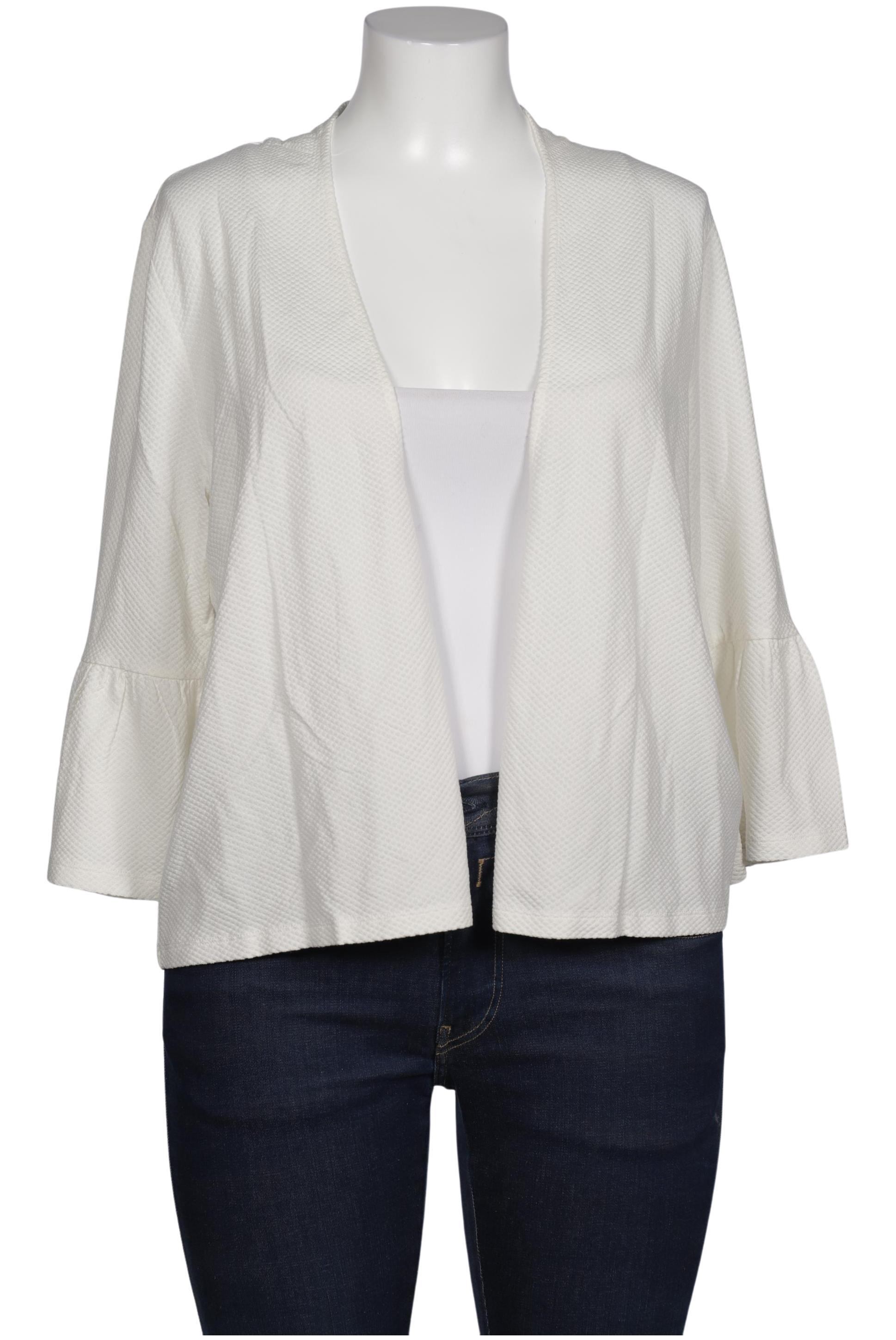 

Betty & CO Damen Strickjacke, weiß, Gr. 46
