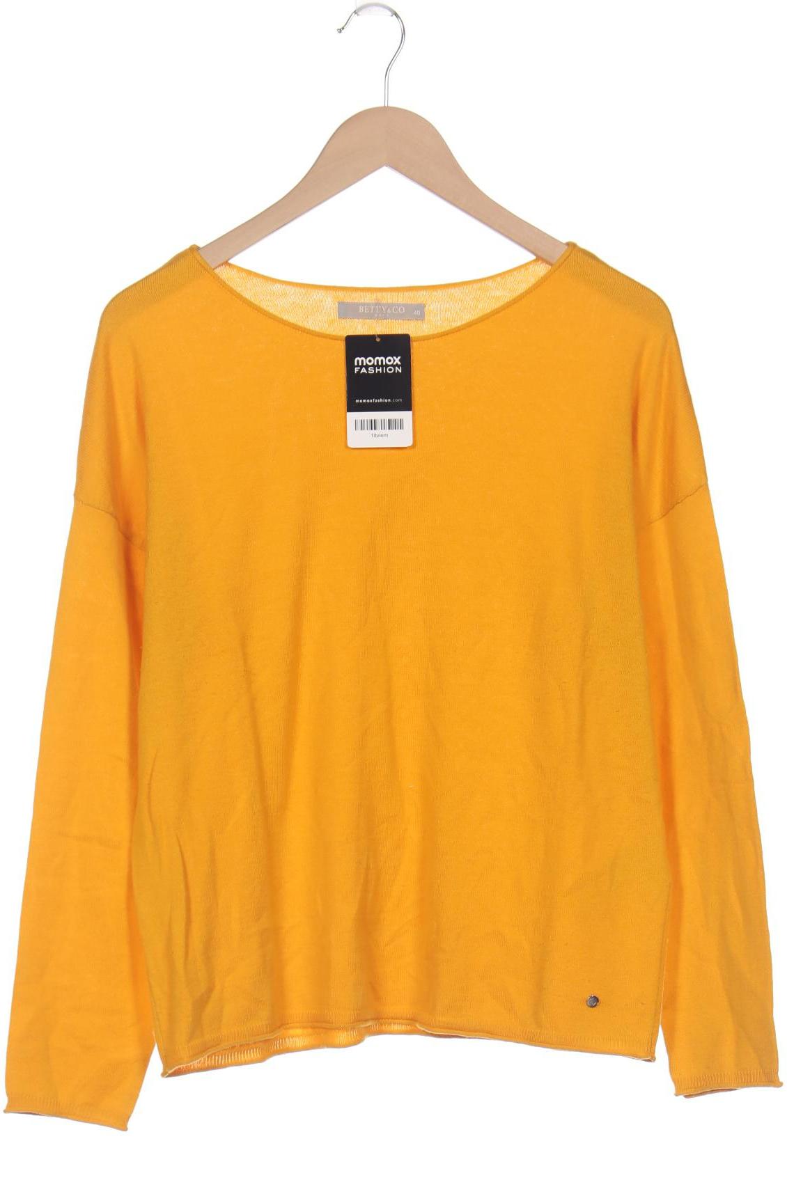 

Betty & CO Damen Pullover, gelb, Gr. 40