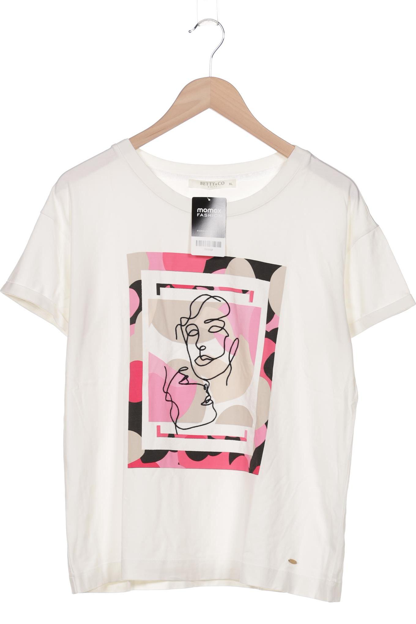 

Betty & CO Damen T-Shirt, cremeweiß, Gr. 44