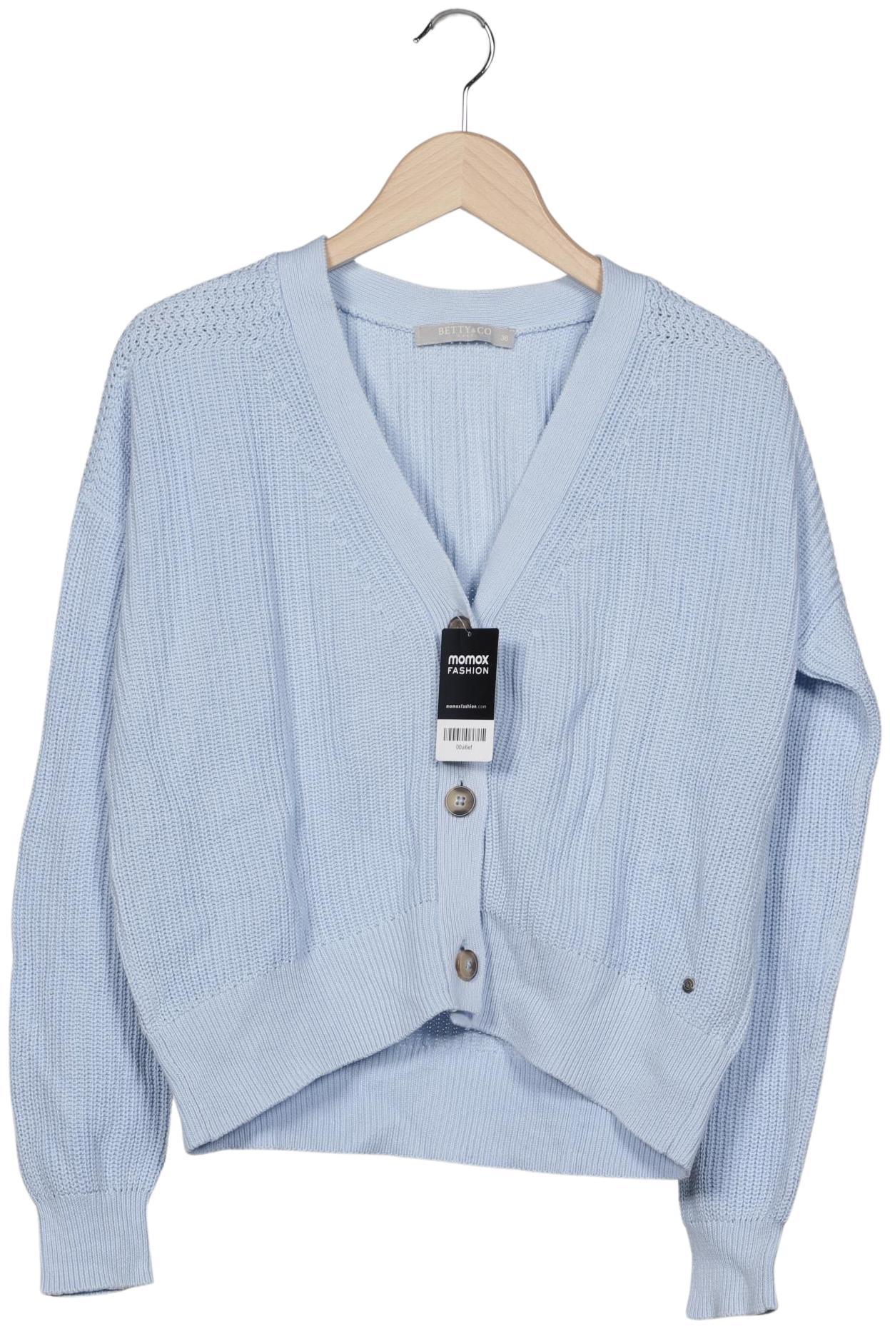 

Betty & CO Damen Strickjacke, hellblau, Gr. 36