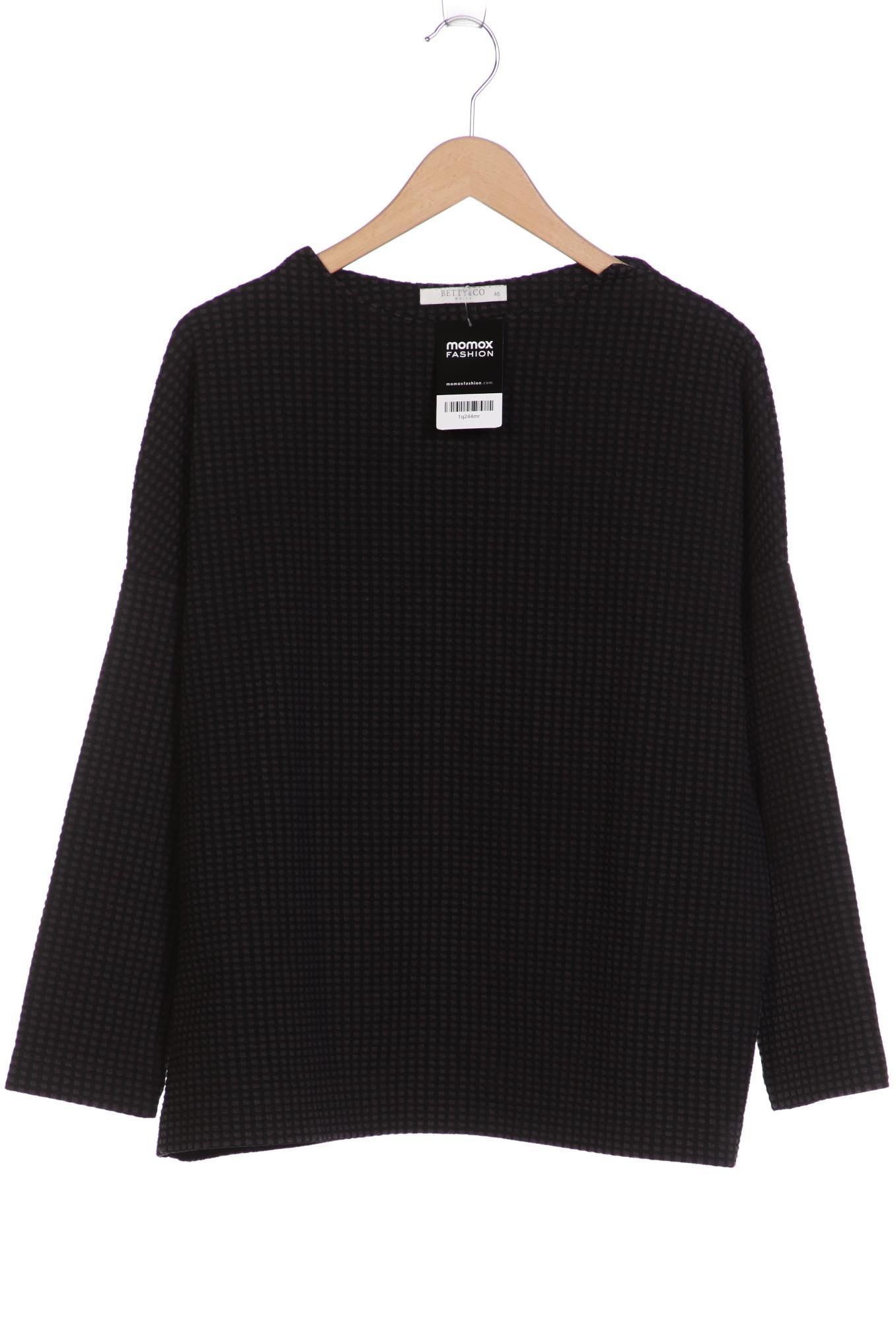

Betty & CO Damen Sweatshirt, schwarz, Gr. 46