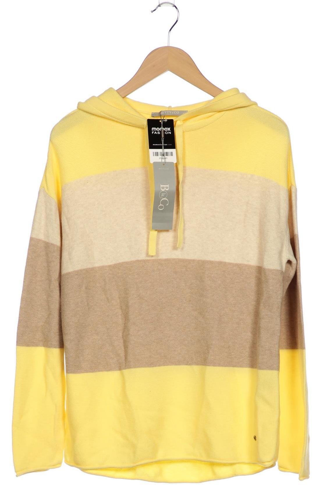 

Betty & CO Damen Kapuzenpullover, gelb, Gr. 40