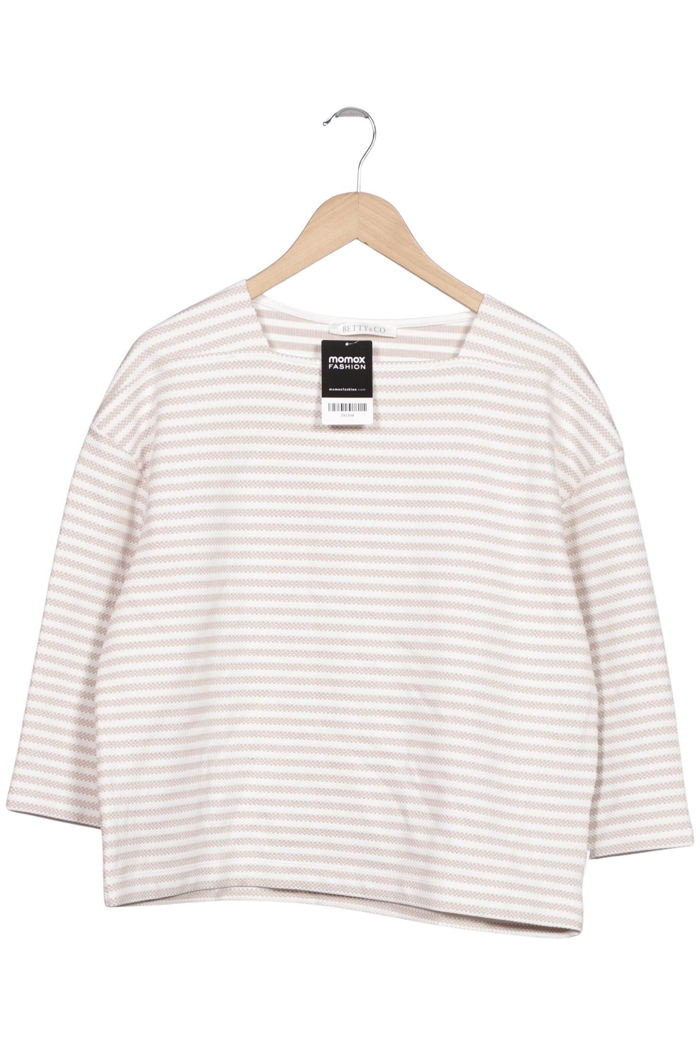Thumbnail - Betty &amp; CO Damen Sweatshirt, weiß, Gr. 46