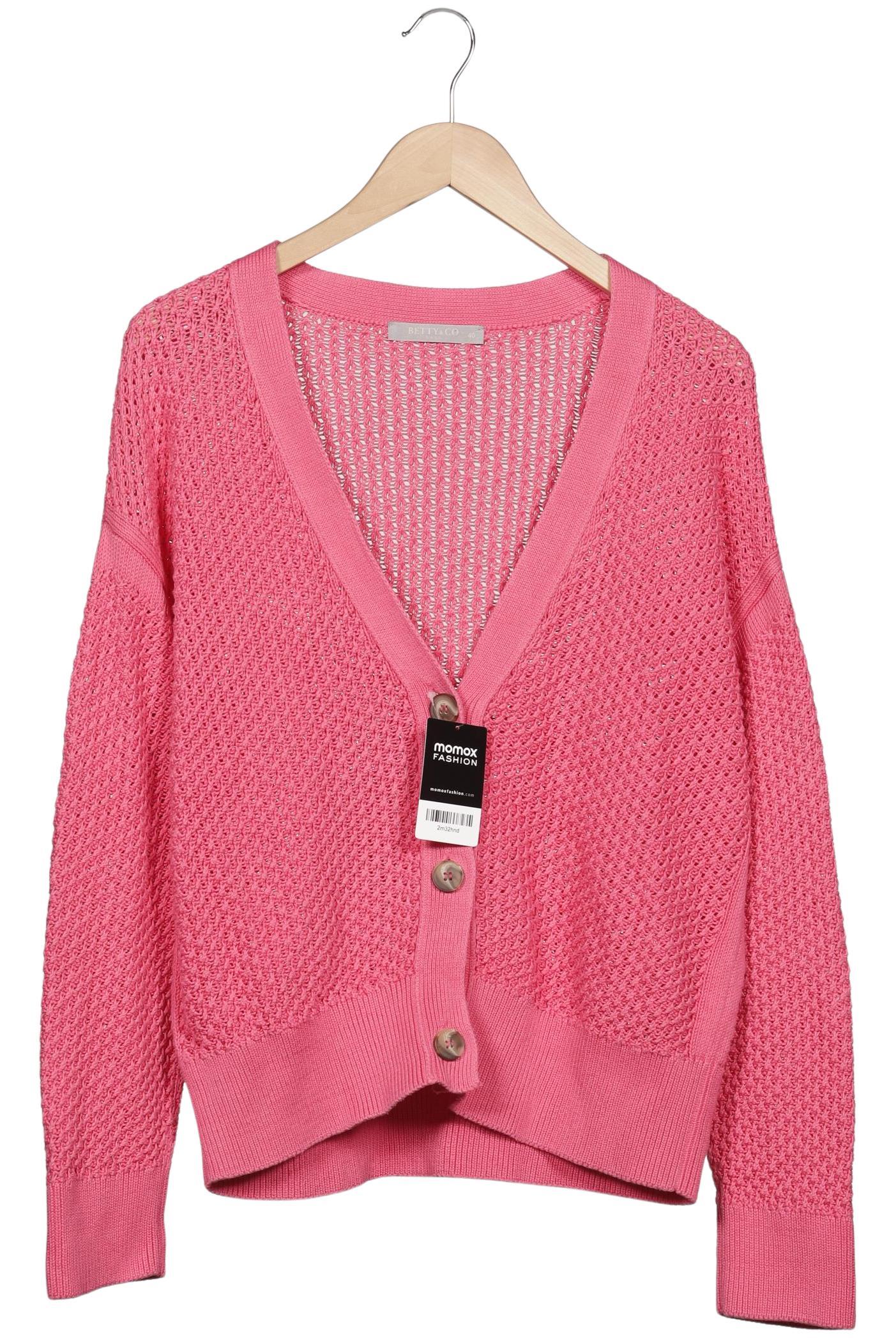

Betty & CO Damen Strickjacke, pink, Gr. 40