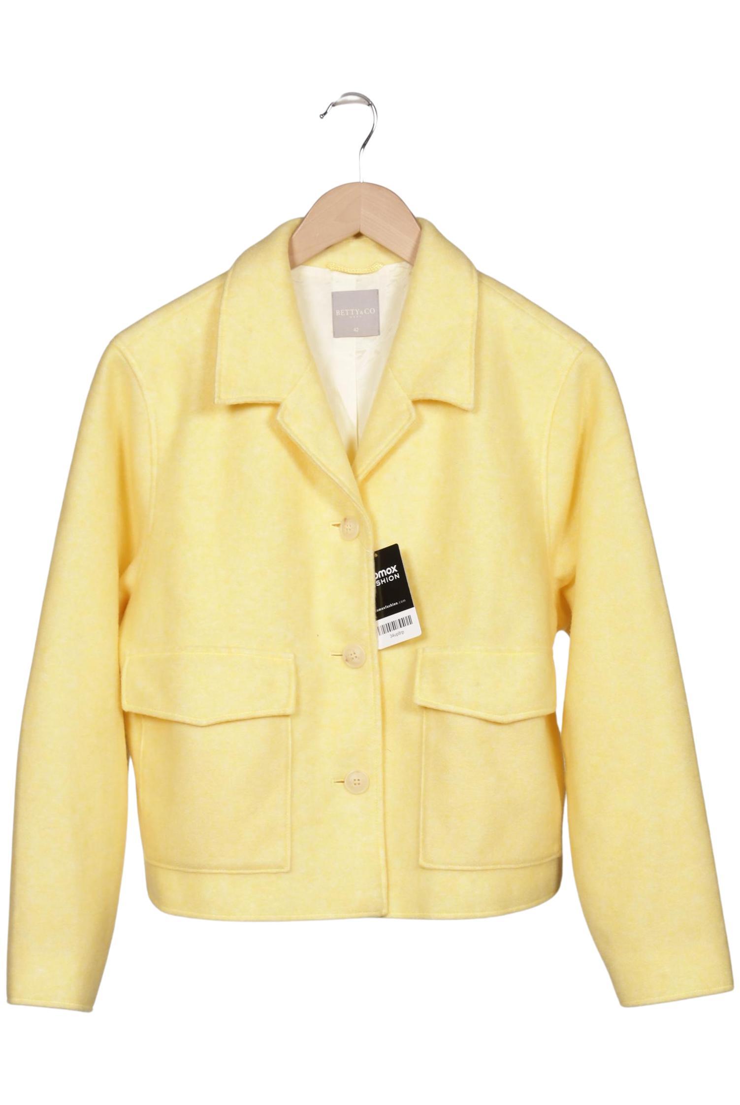 

Betty & CO Damen Jacke, gelb, Gr. 42