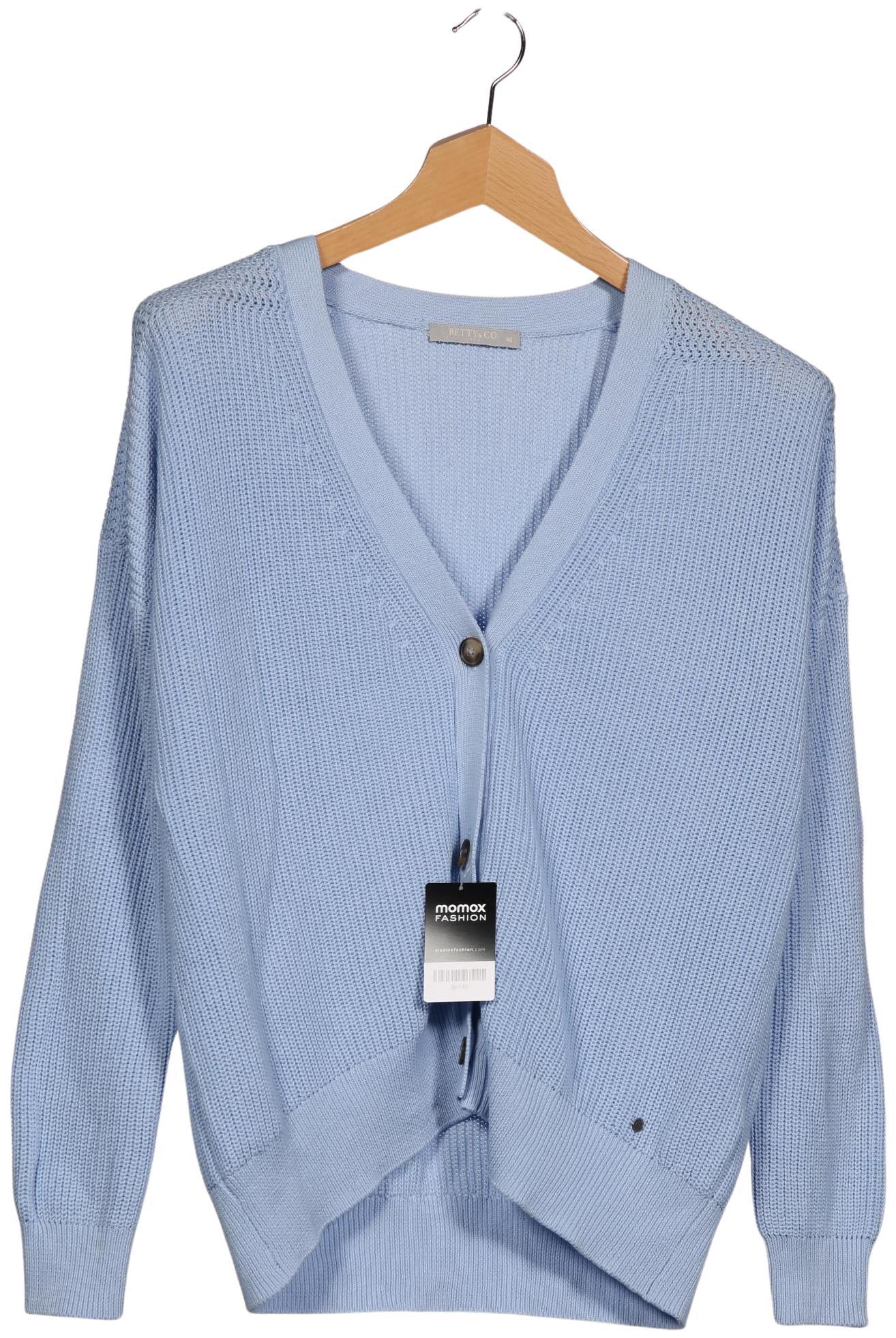 

Betty & CO Damen Strickjacke, hellblau, Gr. 46