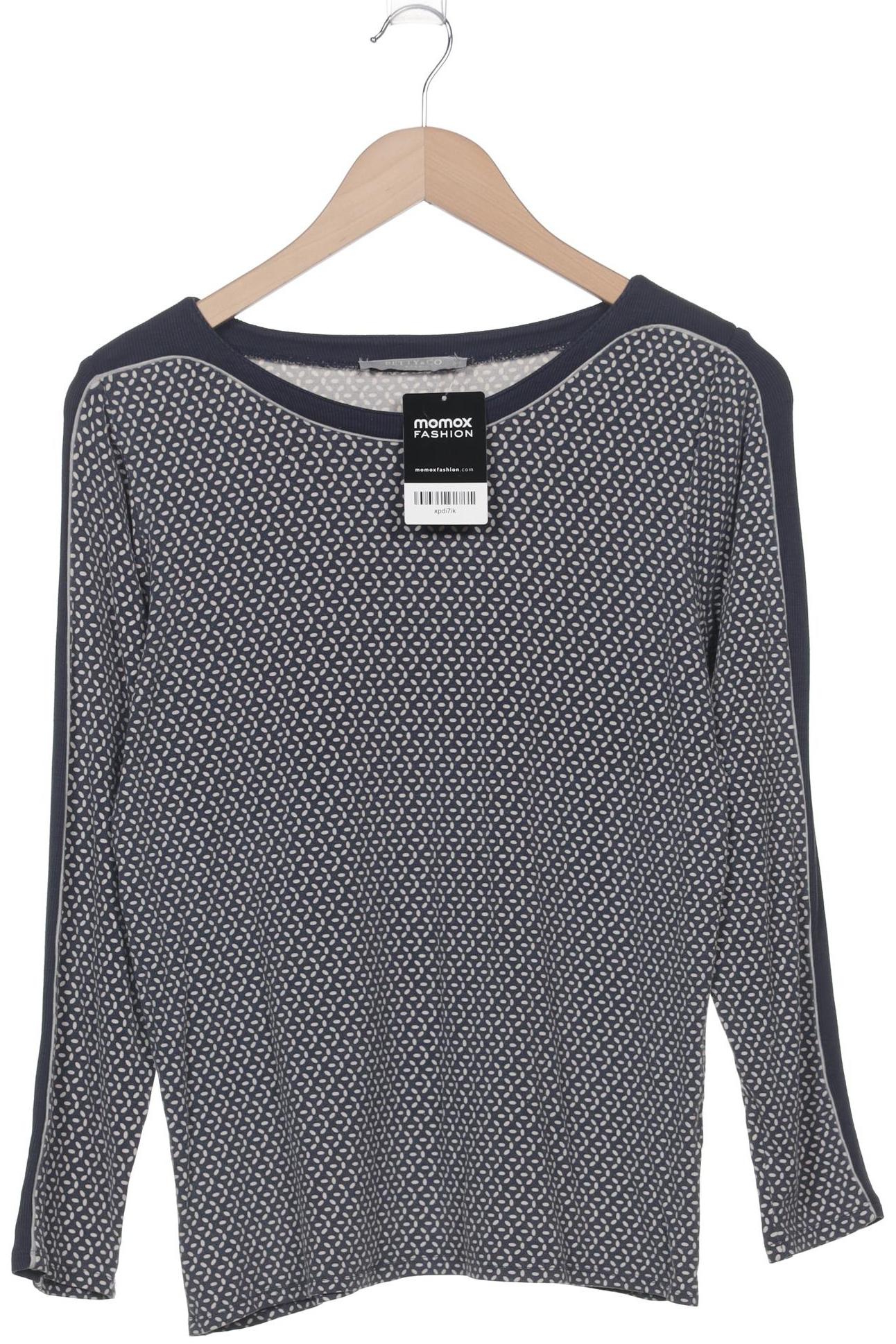

Betty & CO Damen Langarmshirt, marineblau, Gr. 36