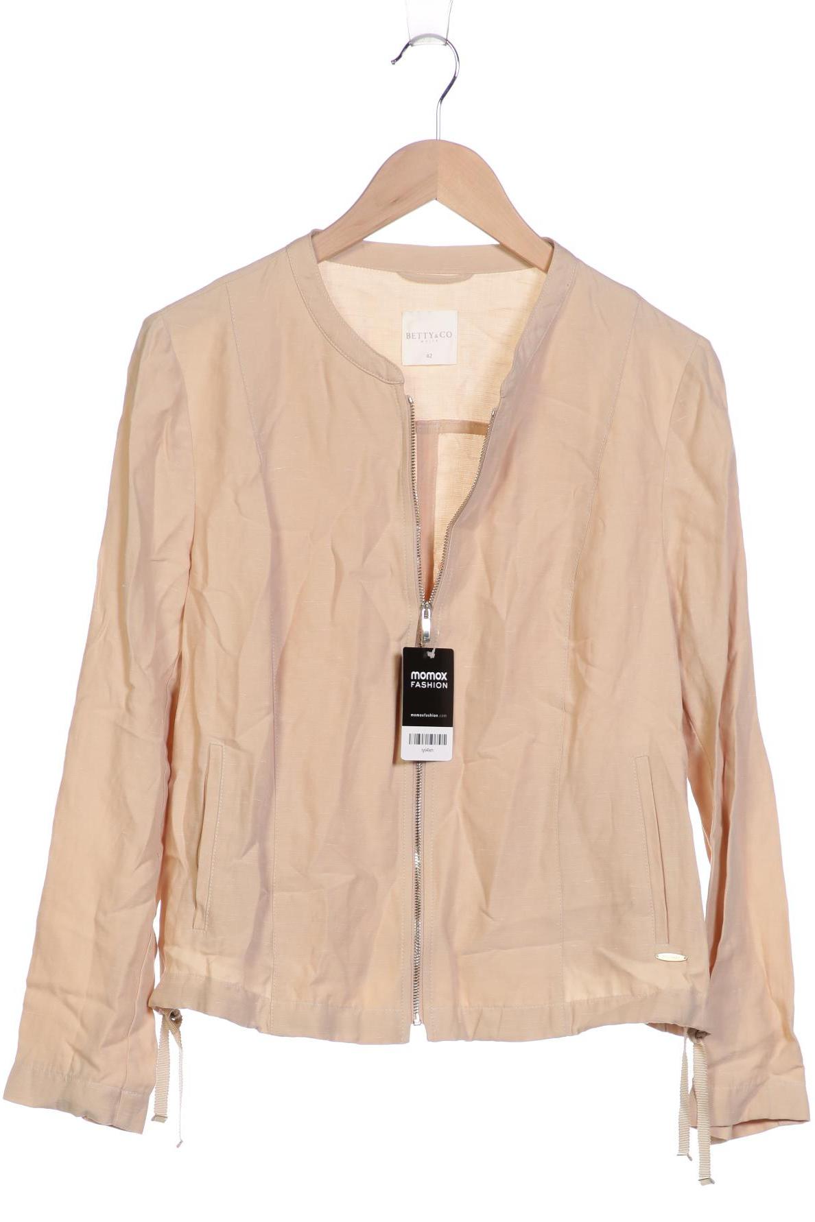 

Betty & CO Damen Jacke, beige, Gr. 42