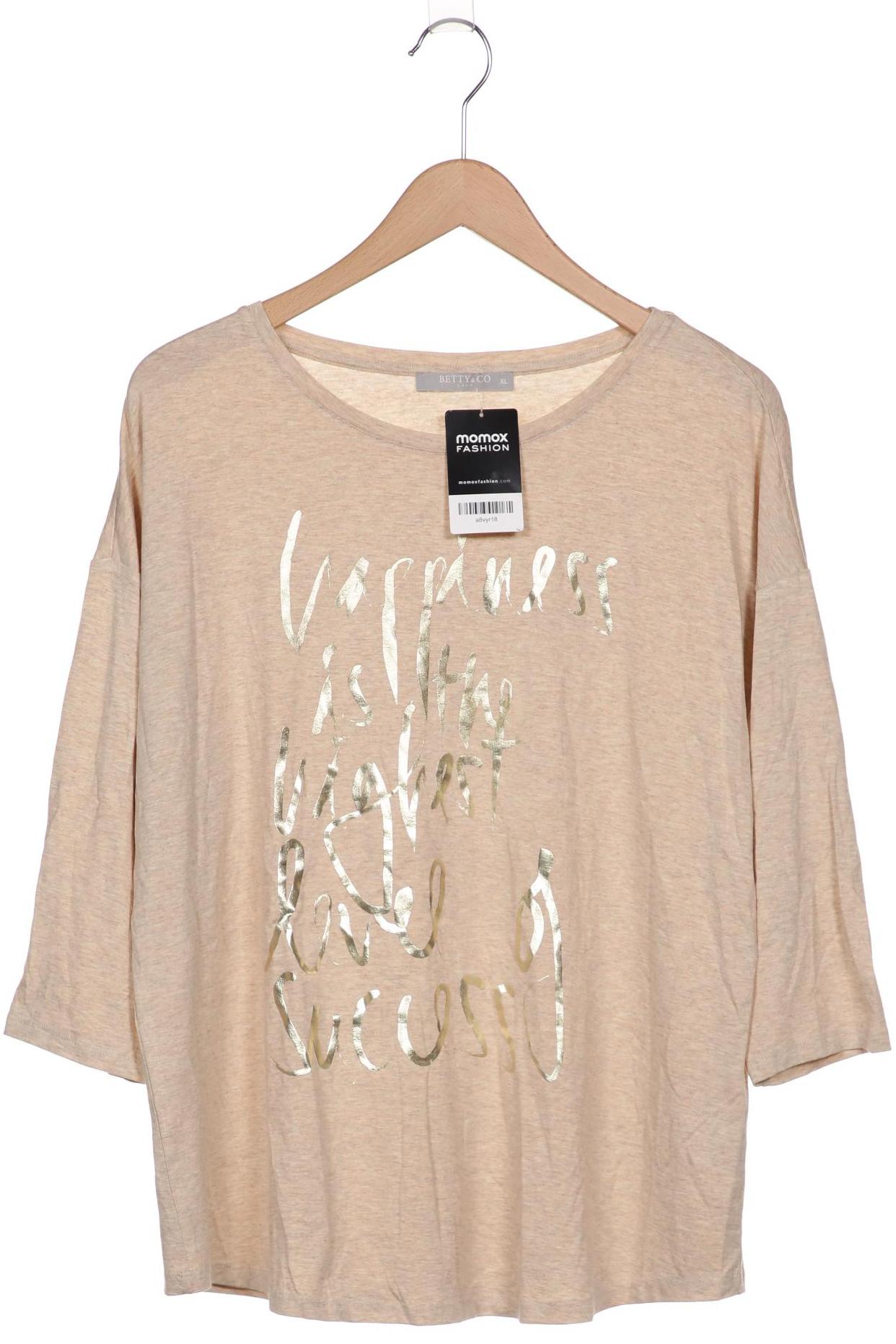 

BETTY & CO Damen Langarmshirt, beige