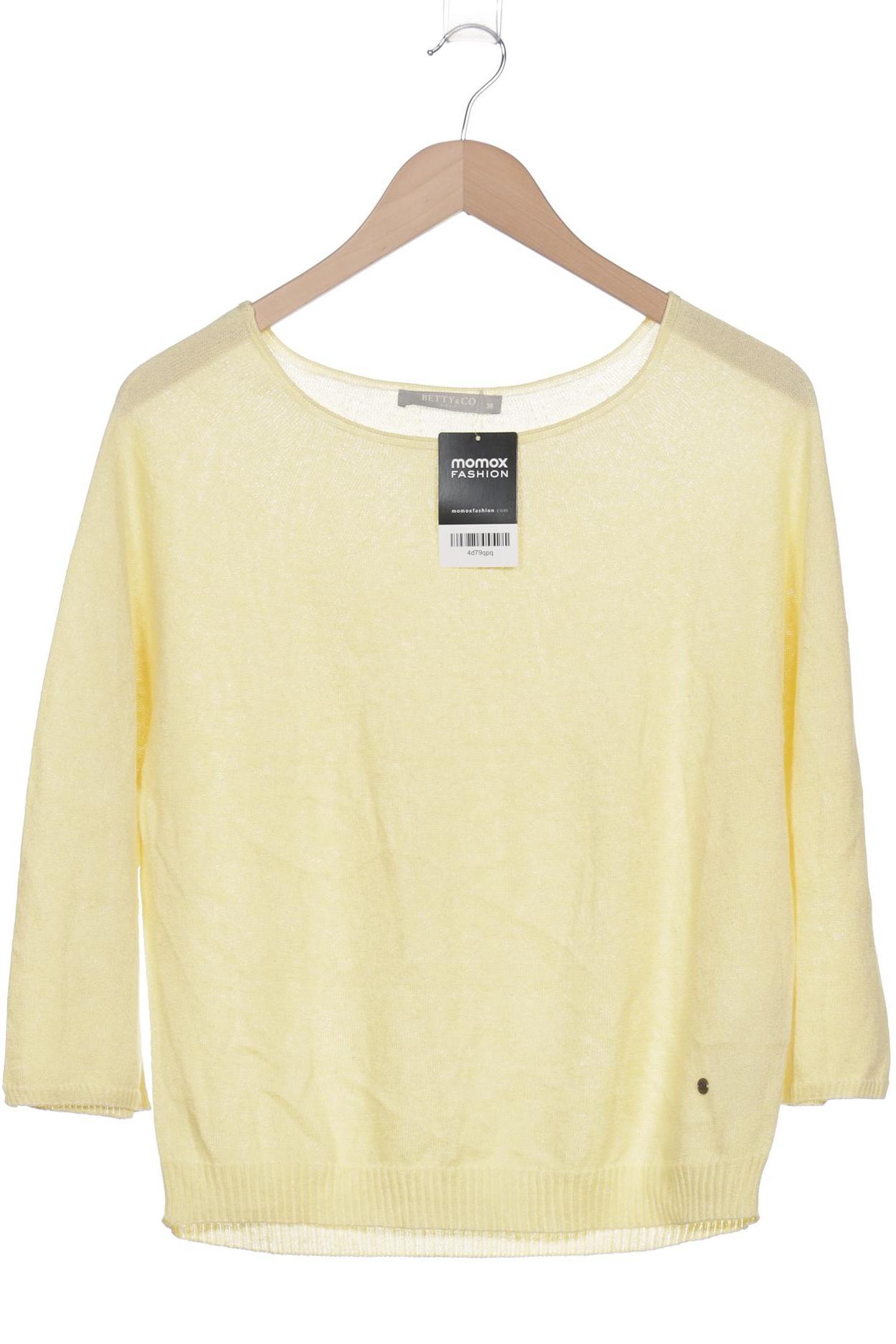 

Betty & CO Damen Pullover, gelb, Gr. 38
