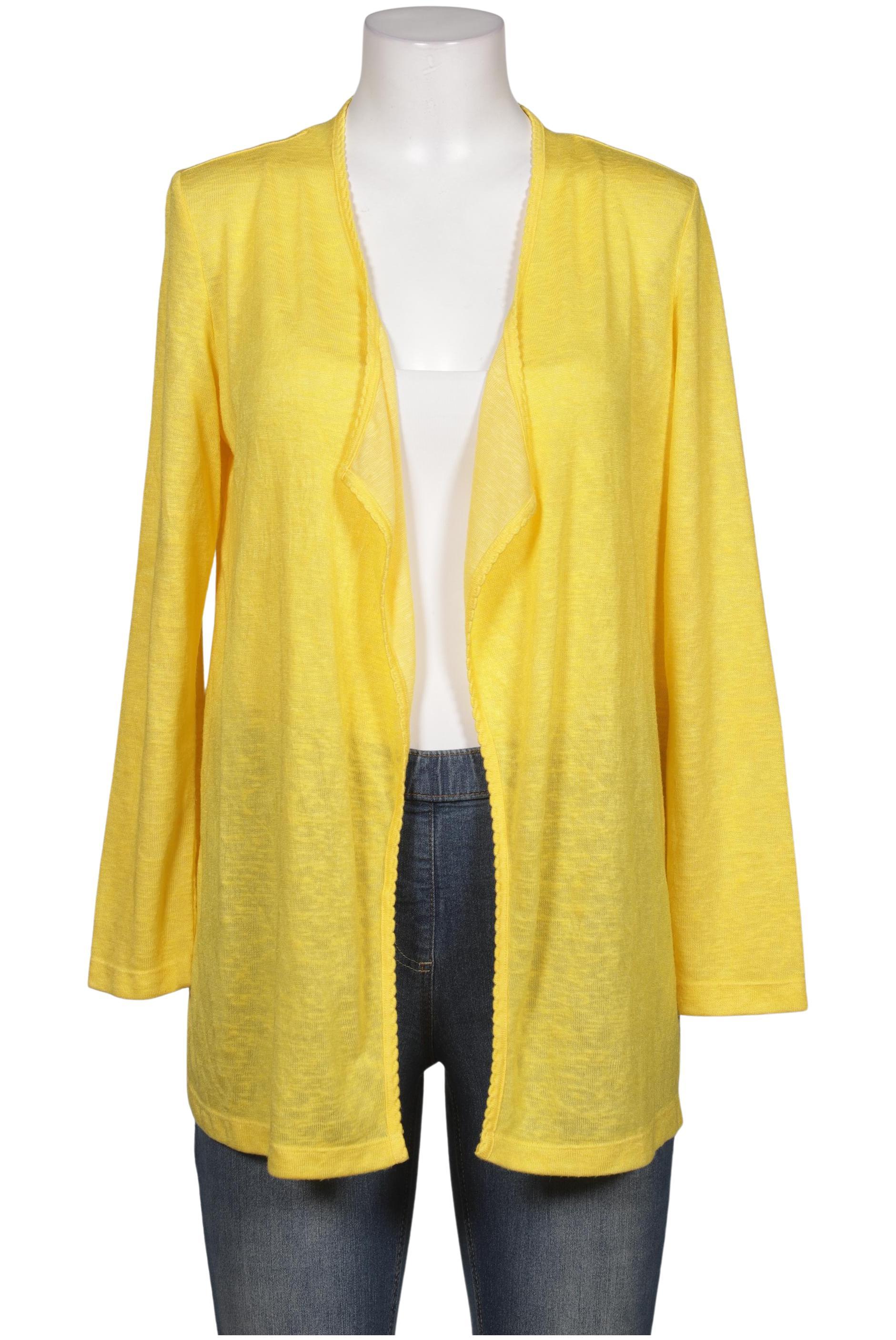 

Betty & CO Damen Strickjacke, gelb, Gr. 36