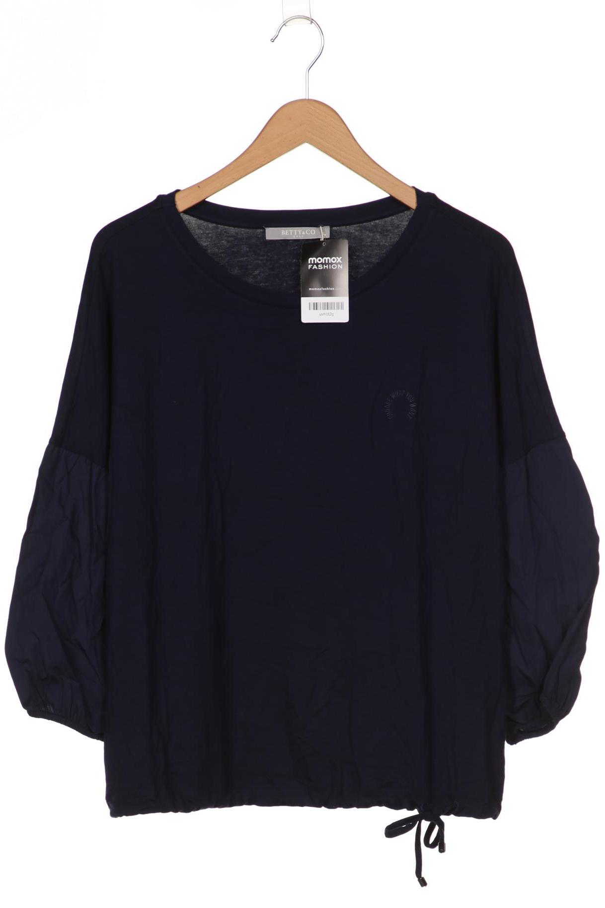 

Betty & CO Damen Langarmshirt, marineblau, Gr. 42