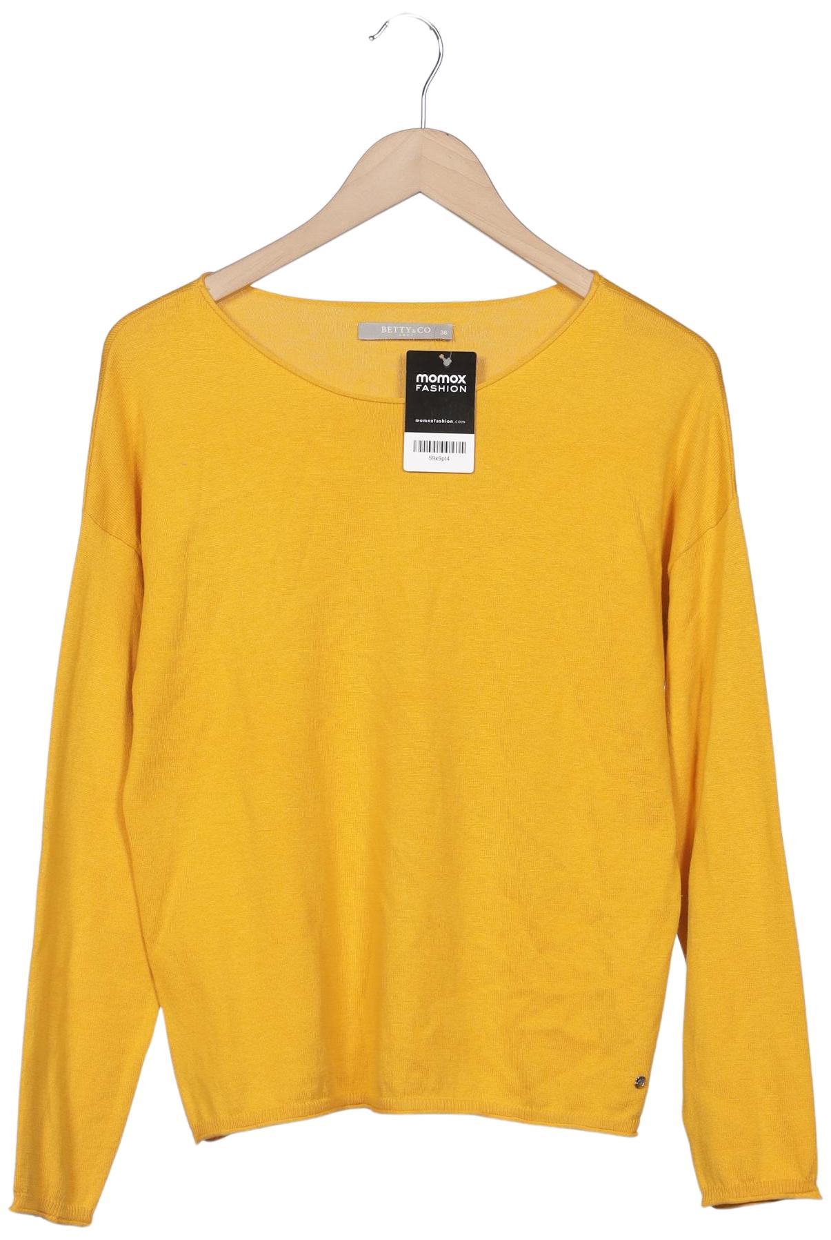 

Betty & CO Damen Pullover, gelb, Gr. 36