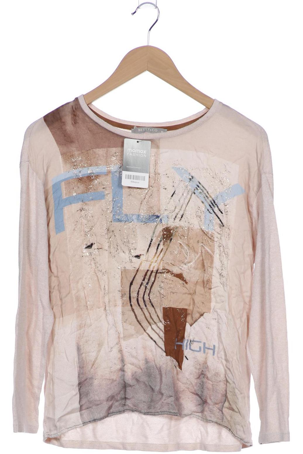 

Betty & CO Damen Langarmshirt, beige, Gr. 38