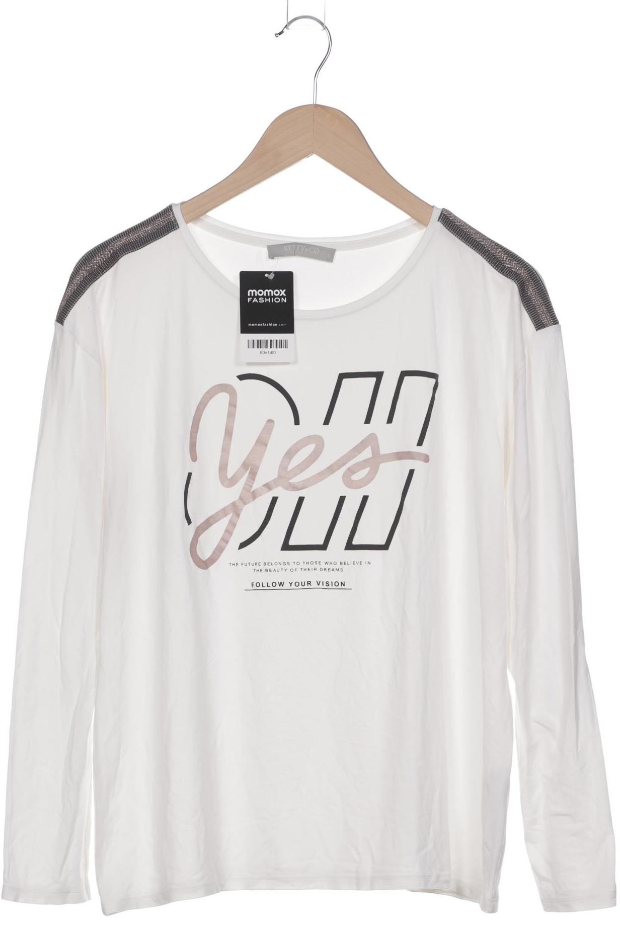 

Betty & CO Damen Langarmshirt, cremeweiß, Gr. 42