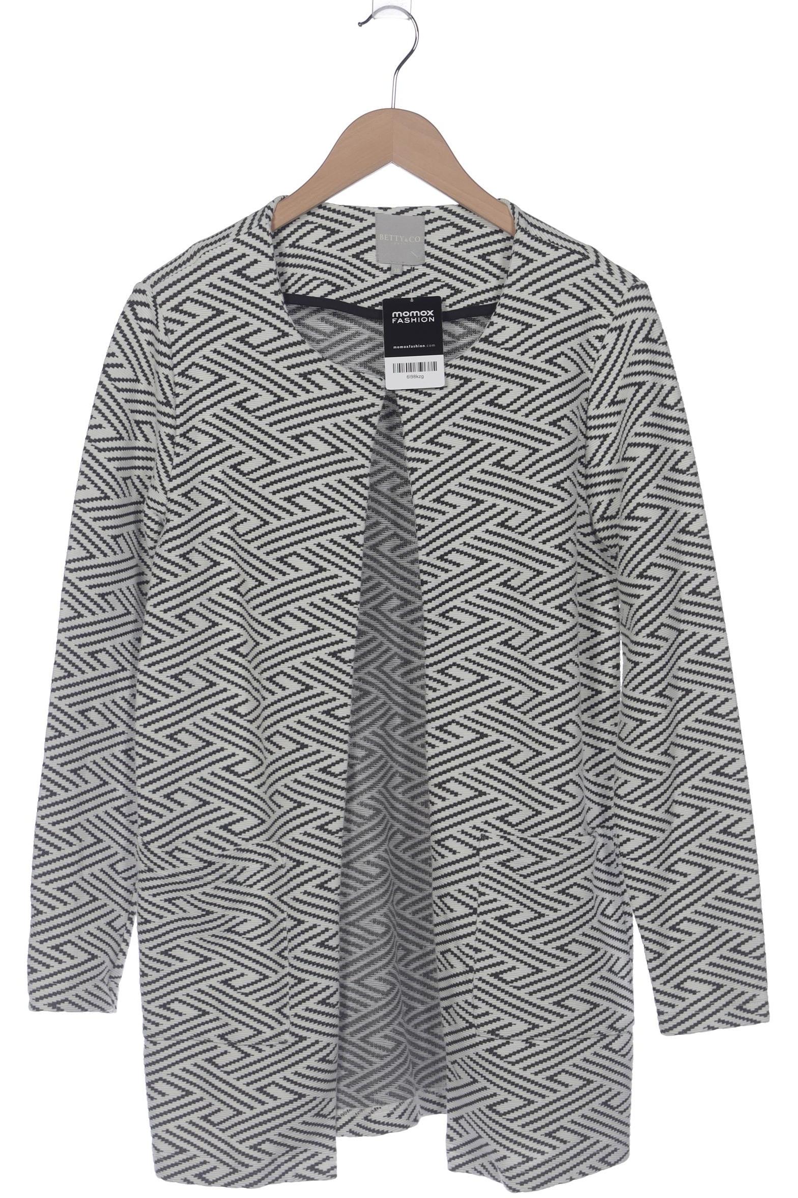 

Betty & CO Damen Strickjacke, weiß, Gr. 38