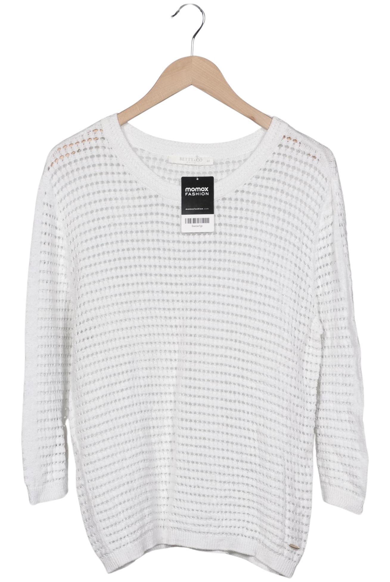 

Betty & CO Damen Pullover, weiß, Gr. 40