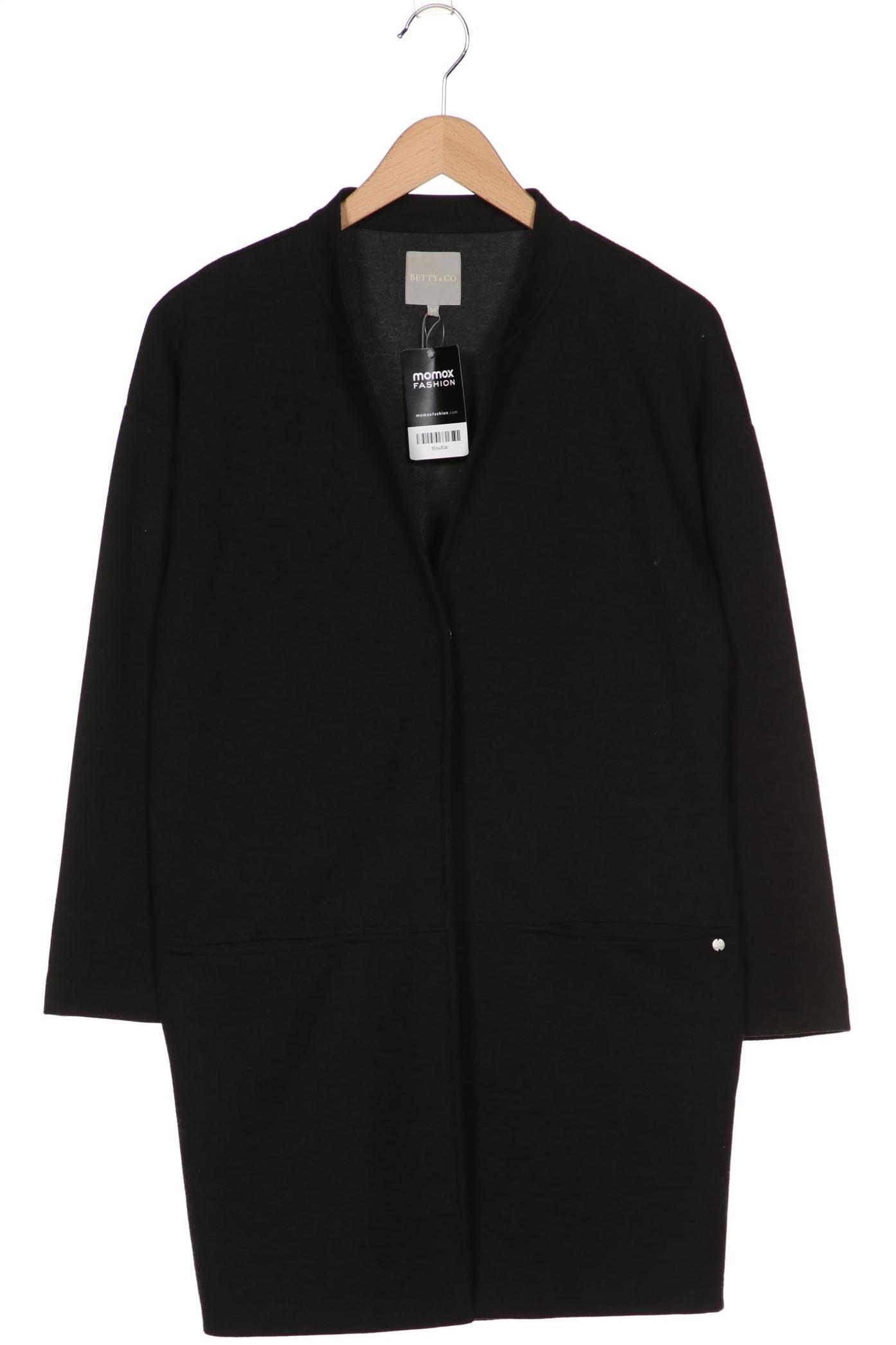

Betty & CO Damen Strickjacke, schwarz, Gr. 38
