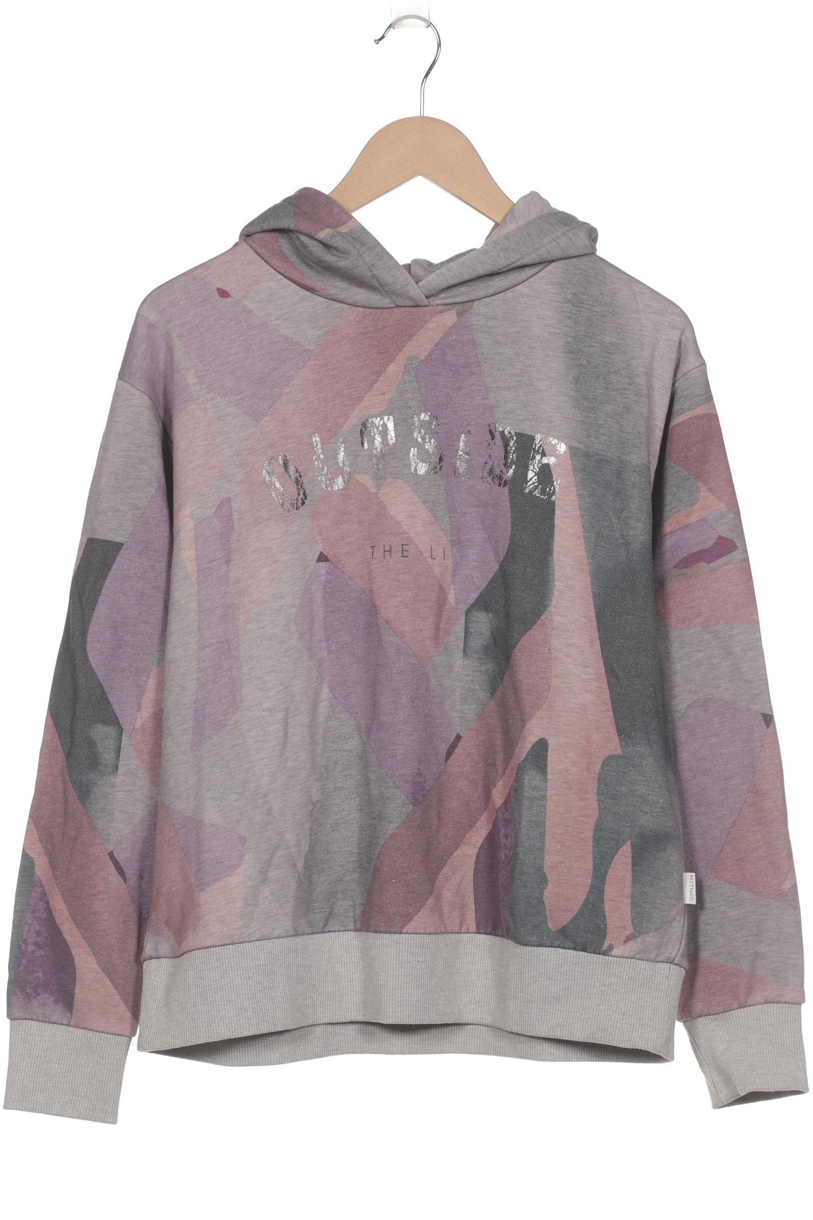 

Betty & CO Damen Kapuzenpullover, grau, Gr. 40