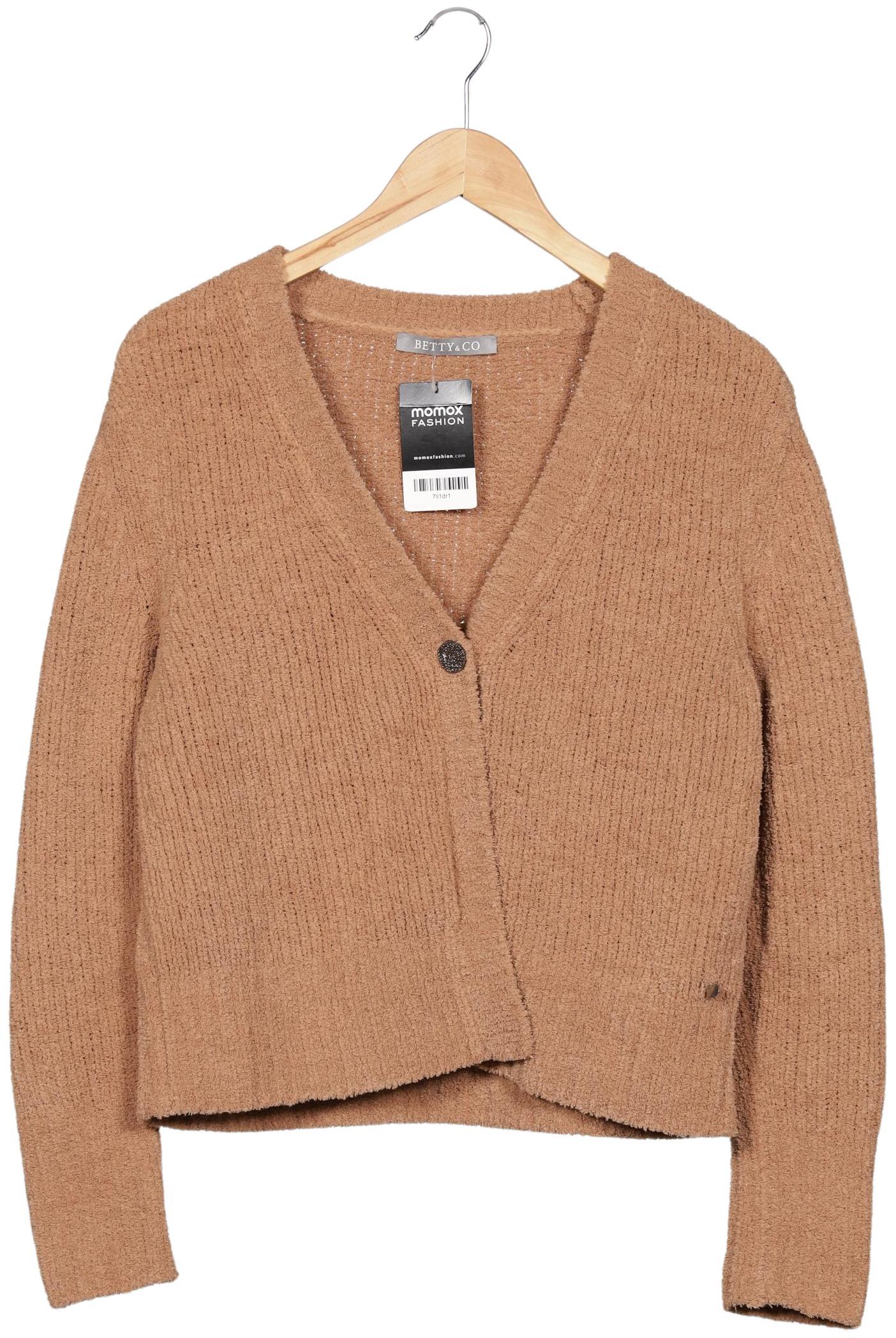 

Betty & CO Damen Strickjacke, beige, Gr. 38